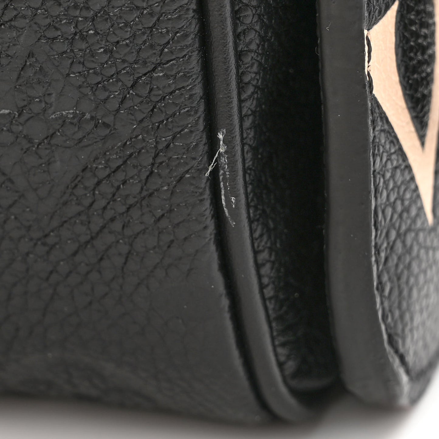 Empreinte Monogram Giant Crafty Pochette Metis Black Creme