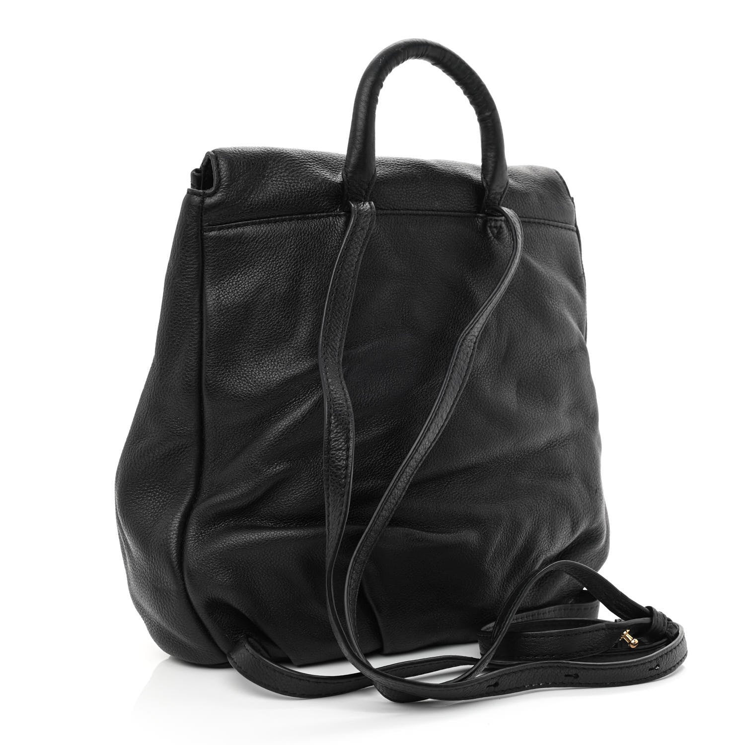 Marc Jacobs Pebbled Calfskin Backpack Black 3 of 13