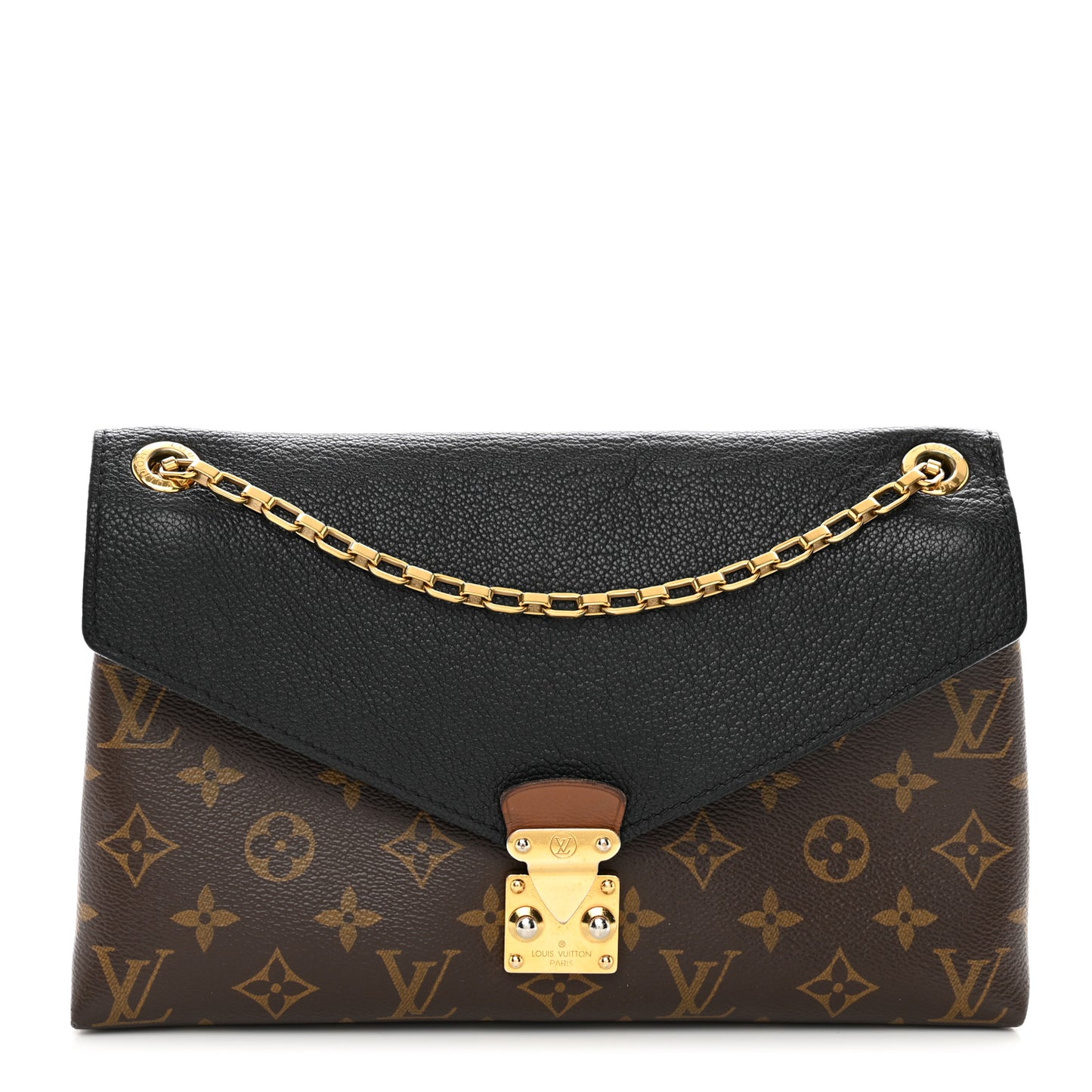 Monogram Pallas Chain Black