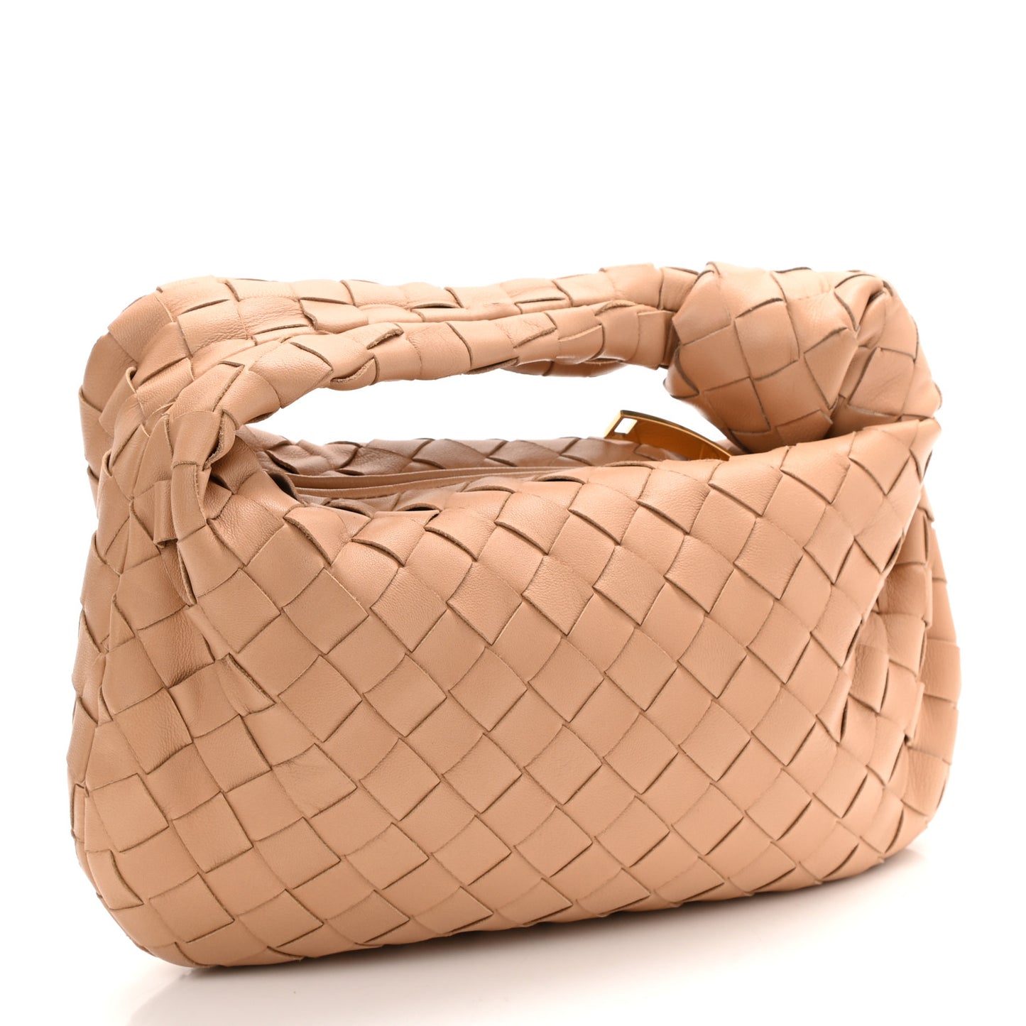 Nappa Intrecciato Mini Jodie Almond