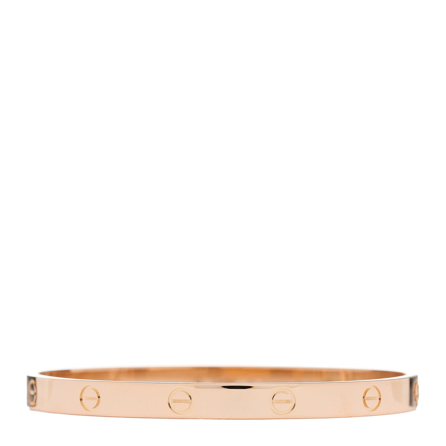 18K Pink Gold LOVE Bracelet 20