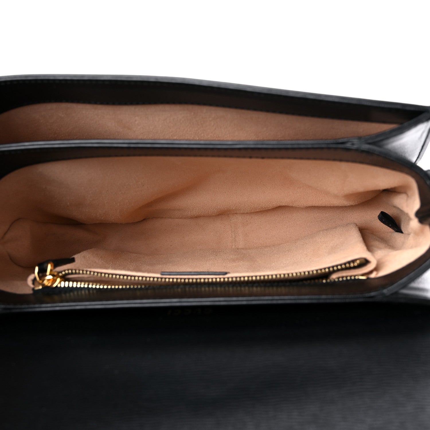 Gucci Azalea Calfskin Horsebit 1955 Shoulder Bag Black 5 of 10
