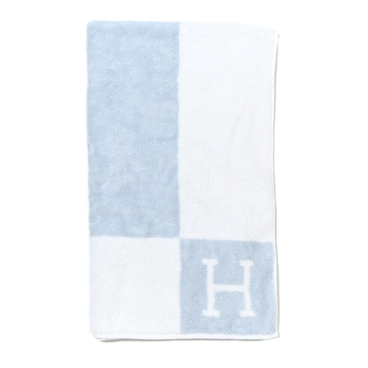 Cotton Avalon Bath Towel Bleu Glacier