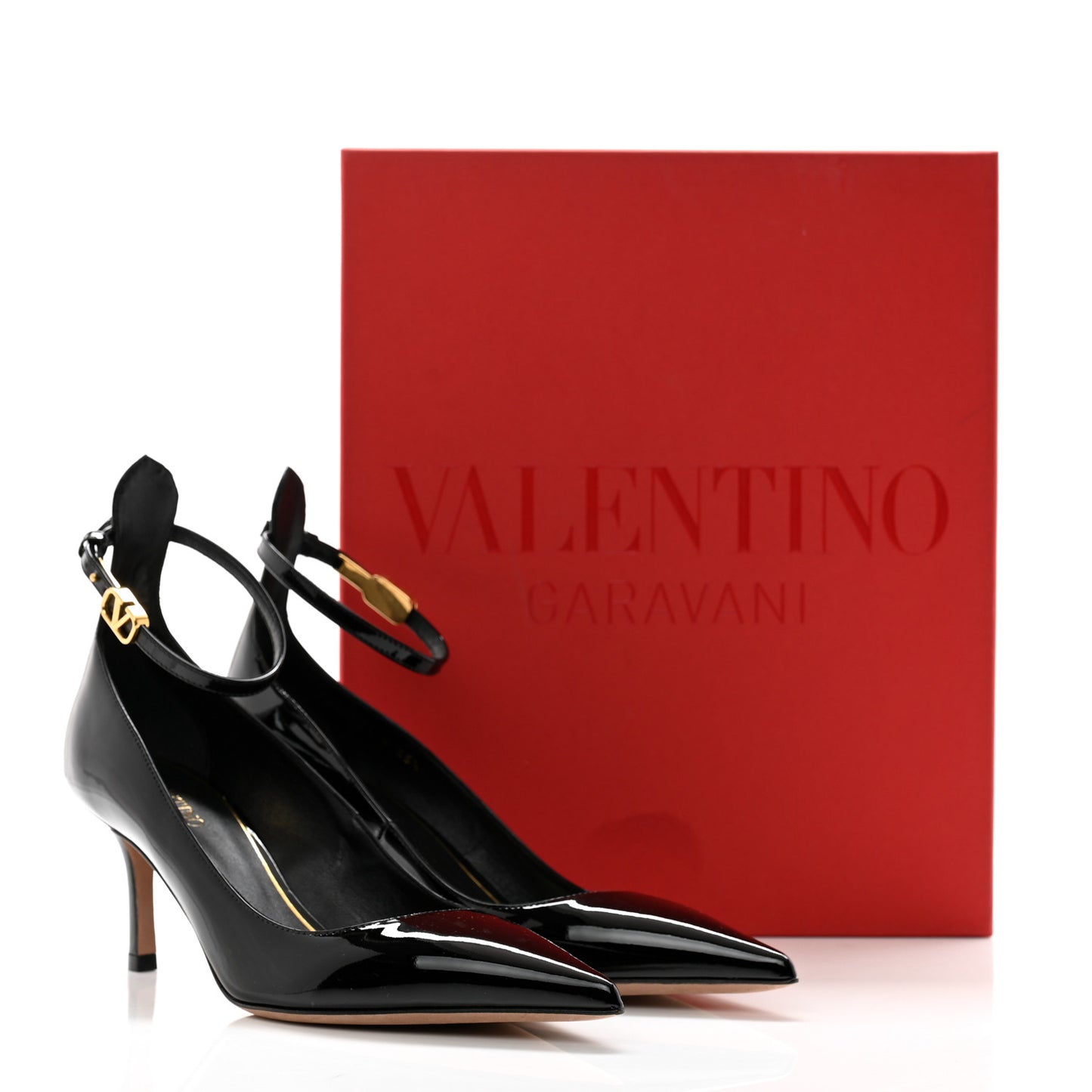 Patent Tan-Go 70mm Pumps 35.5 Black