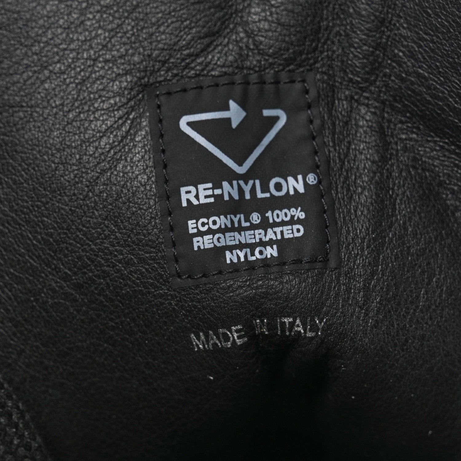 Prada Spazzolato Re-Nylon Metal Triangle Logo Mens Combat Boots 9 Black 7 of 9