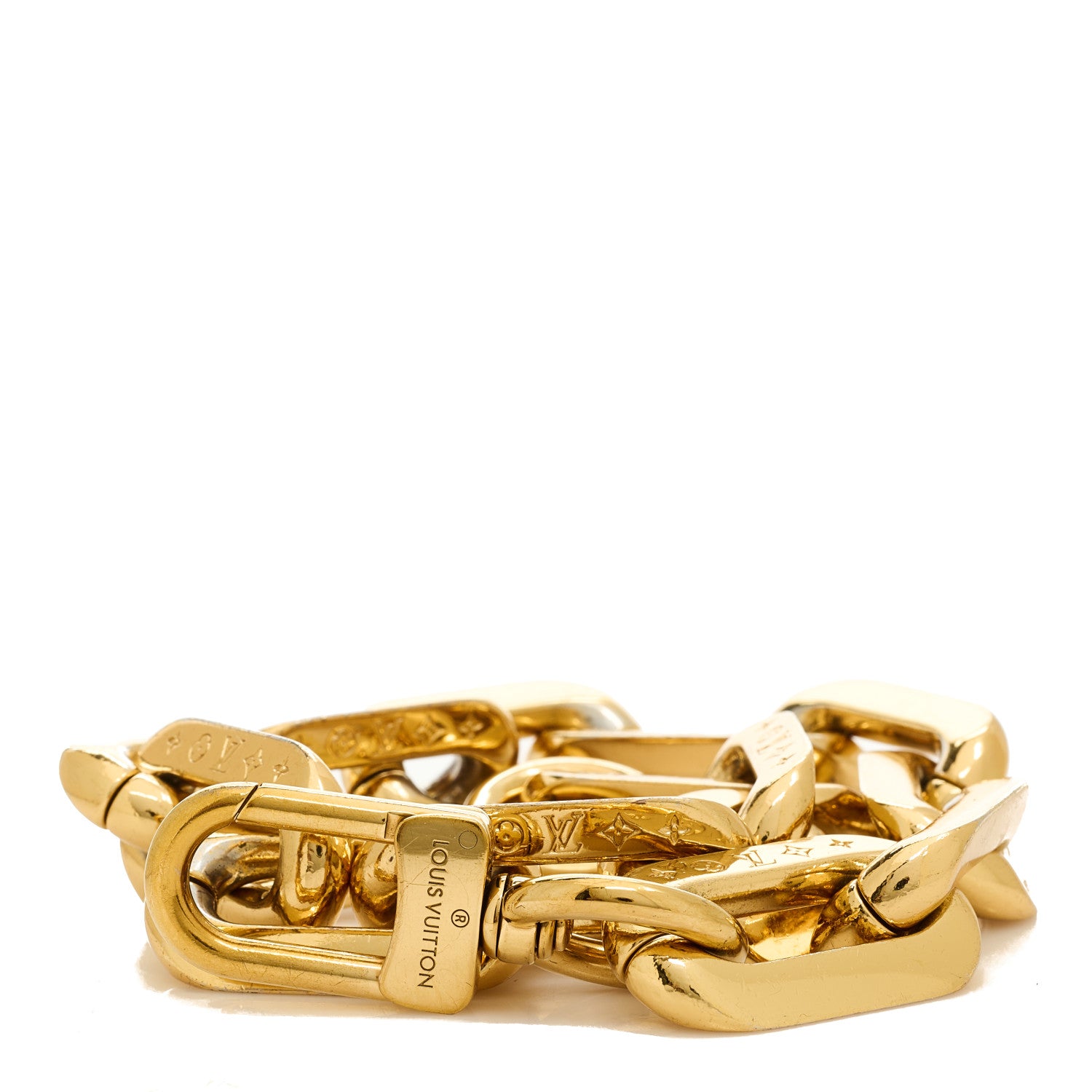 Louis Vuitton Metal Coussin Chain Strap Gold 1780219 – FASHIONPHILE