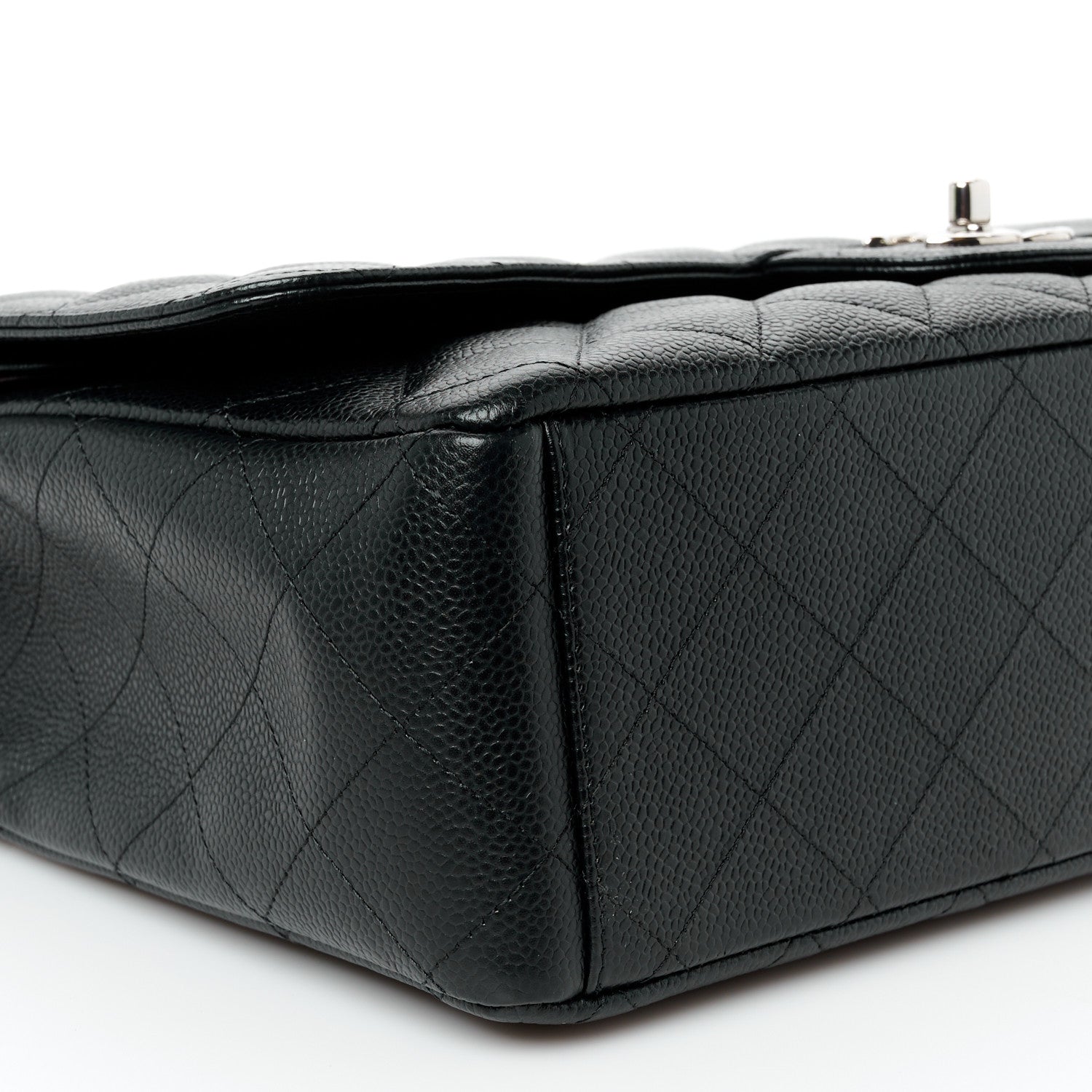 Chanel Caviar Quilted Maxi Double Flap Black 9 of 10