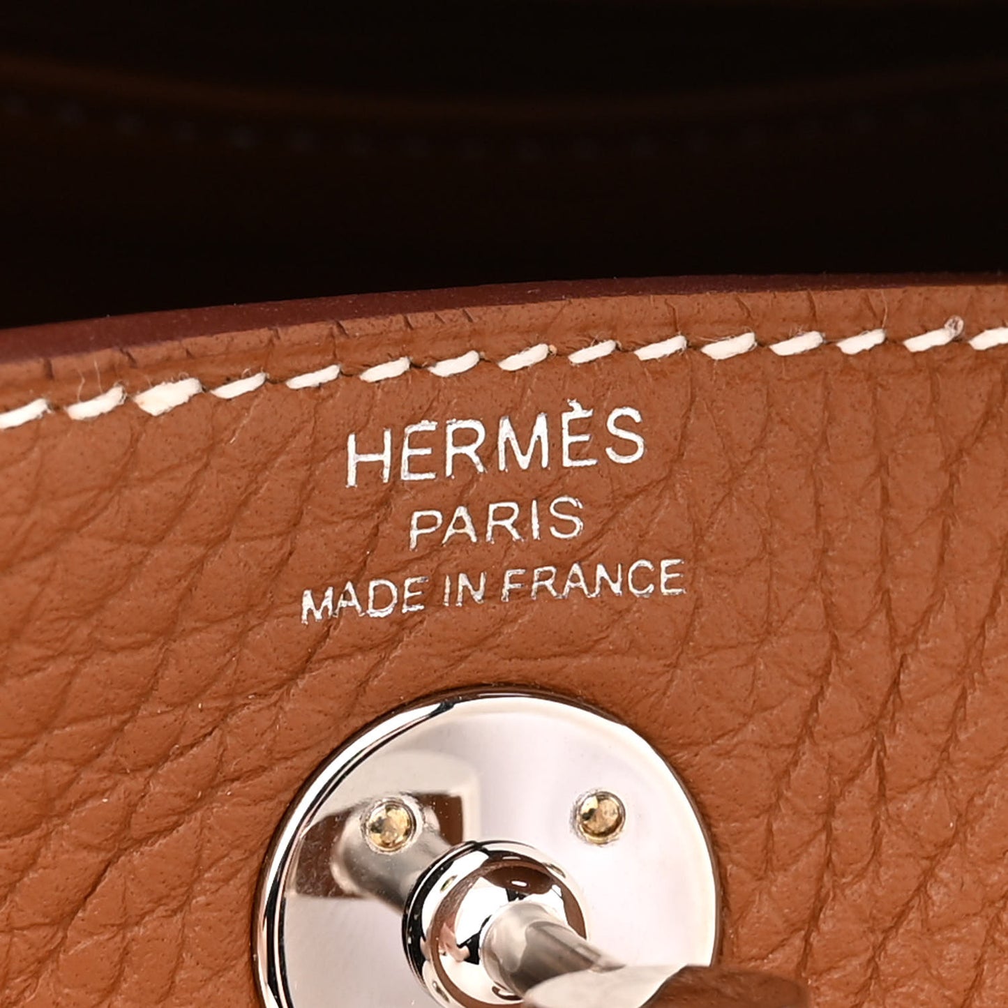 Taurillon Clemence Mini Lindy 20 Gold