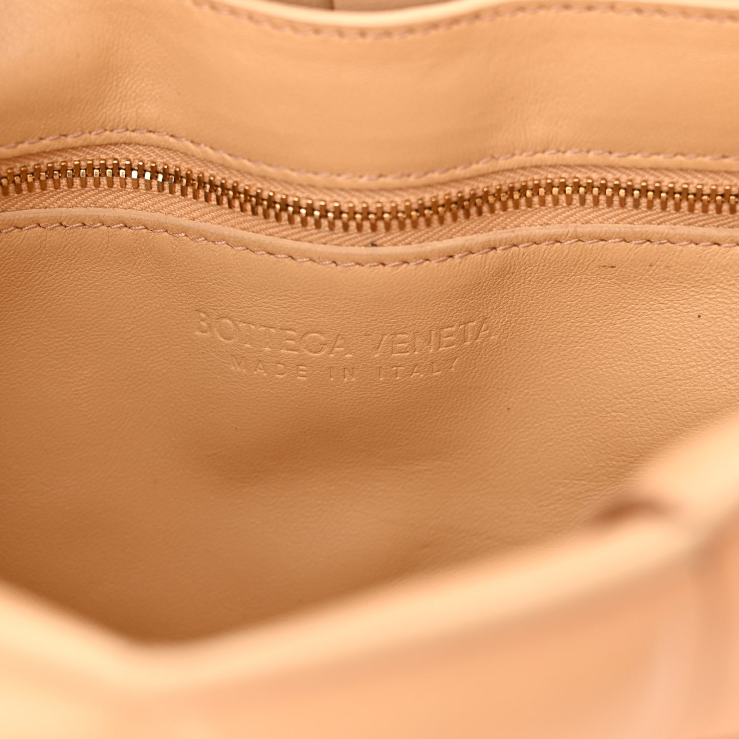 Lambskin Maxi Intreccio Padded Chain Cassette Crossbody Bag Almond