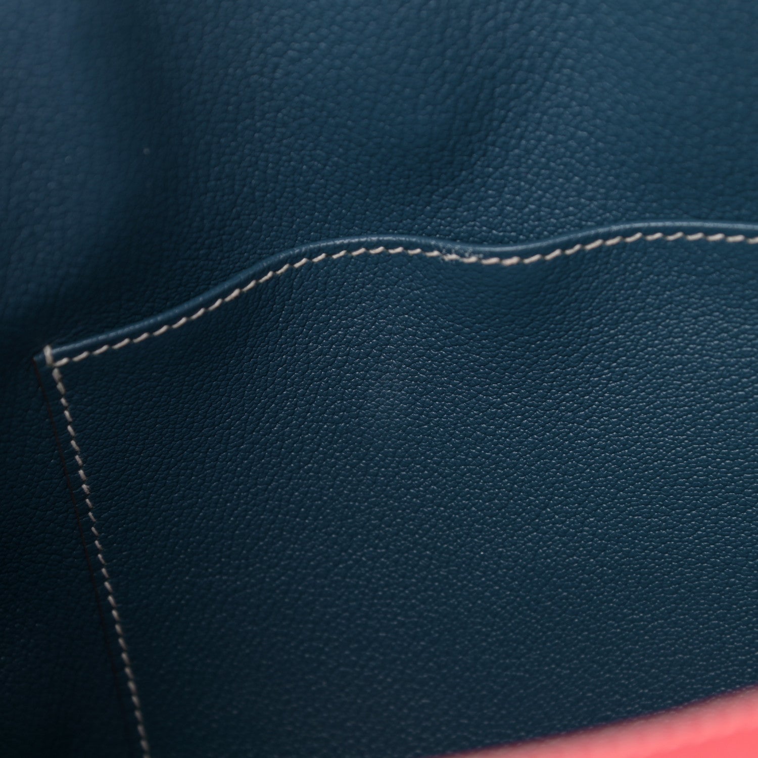 Hermes Epsom Candy Birkin 35 Rouge Casaque Bleu Thalassa 13 of 13