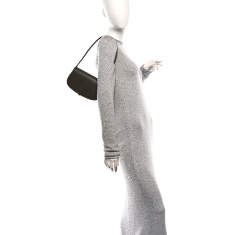 Box Calfskin Mini Voltaire Shoulder Bag Deep Musk