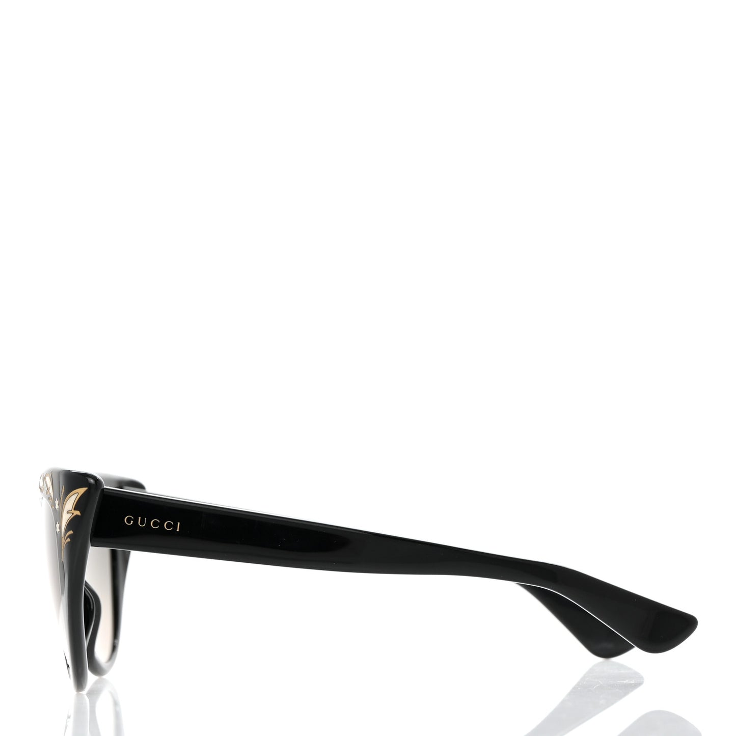 Acetate Cat Eye GG0089/S Sunglasses Black