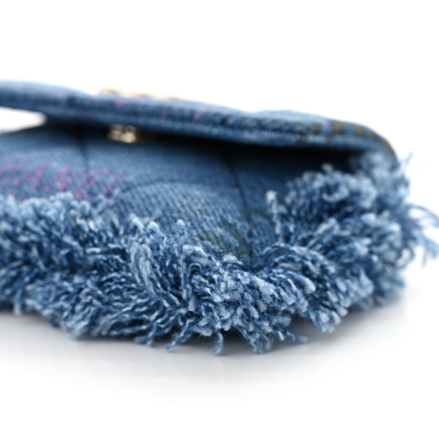Denim Quilted Denim Mood Belt Bag Blue Multicolor