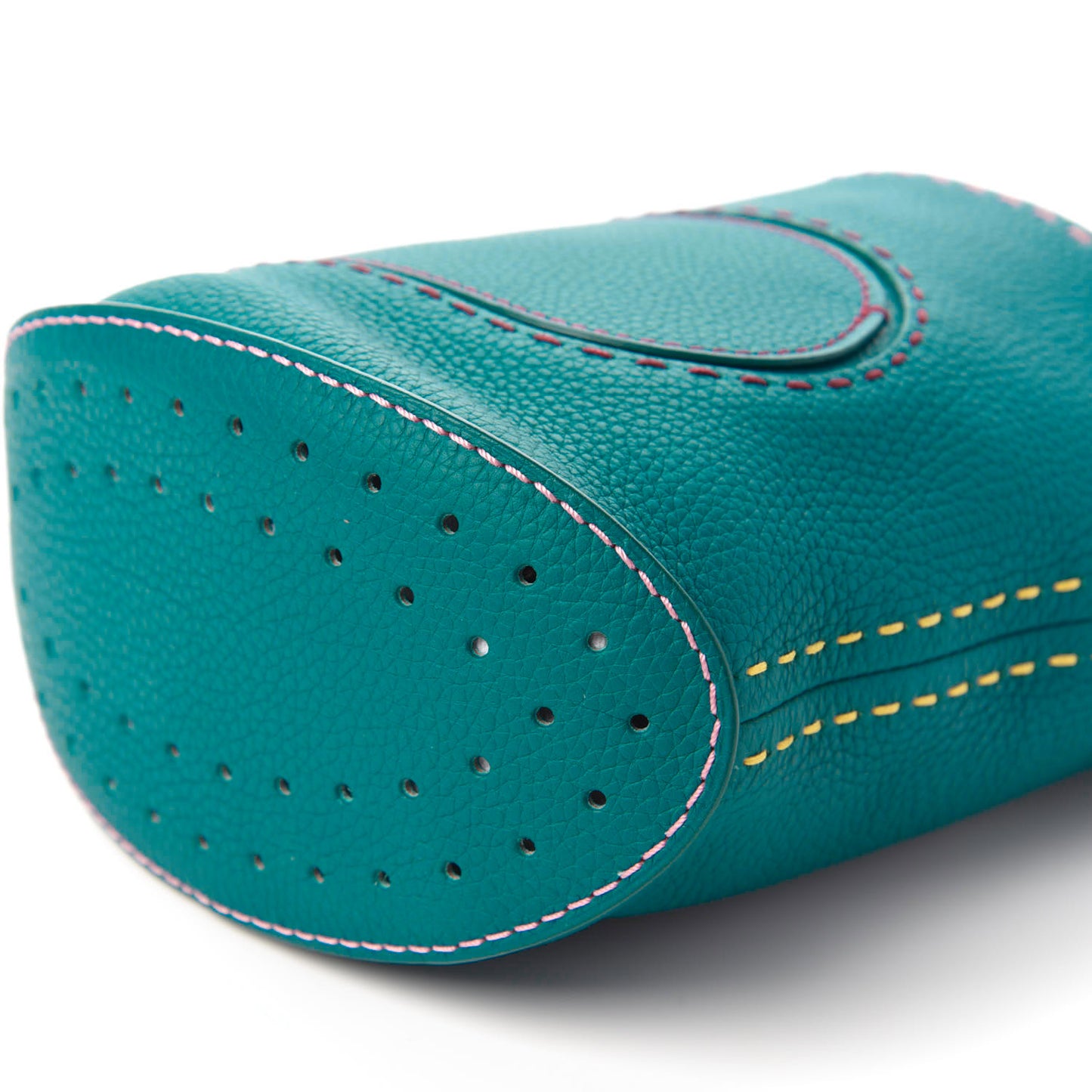 Taurillon Mini Pin Bucket Peacock