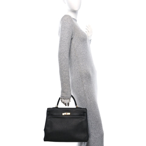 Togo Kelly Retourne 35 Black