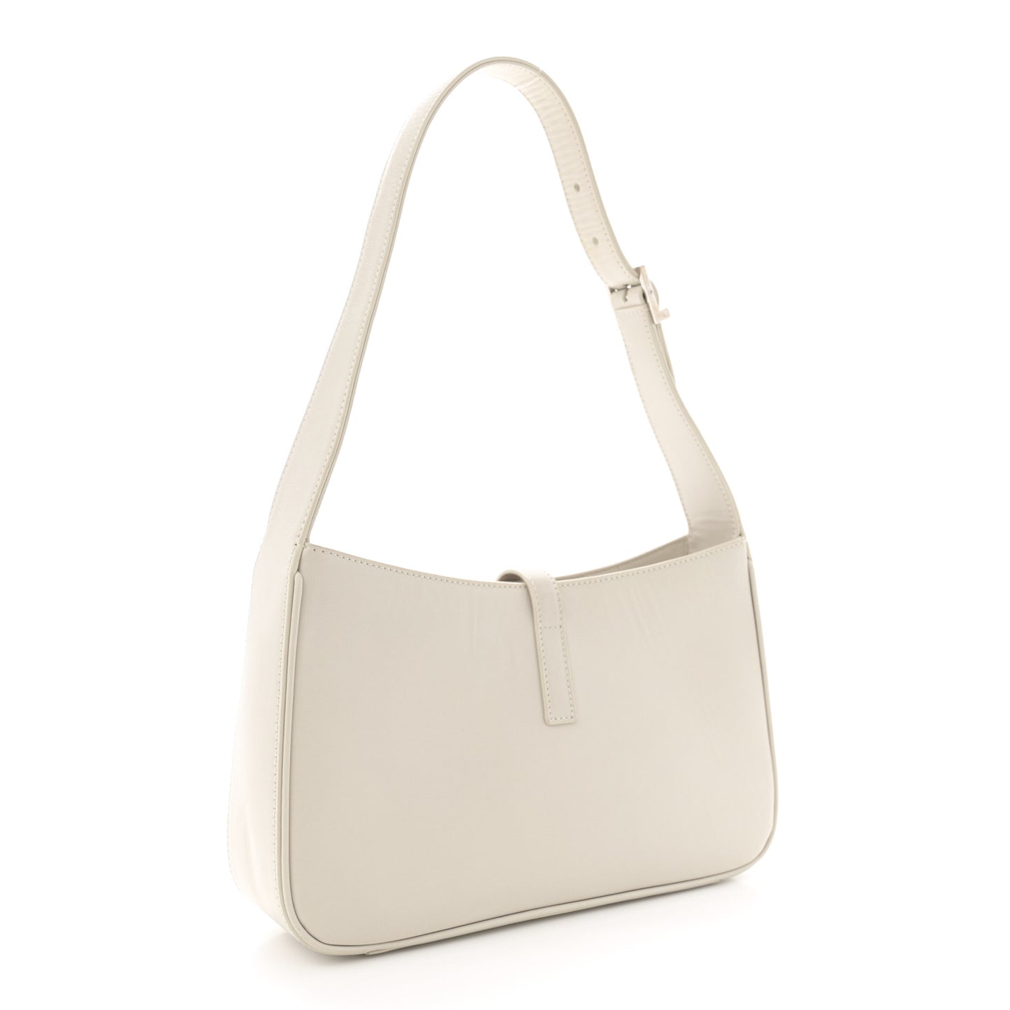 Smooth Calfskin Le 5 A 7 Hobo Blanc Vintage