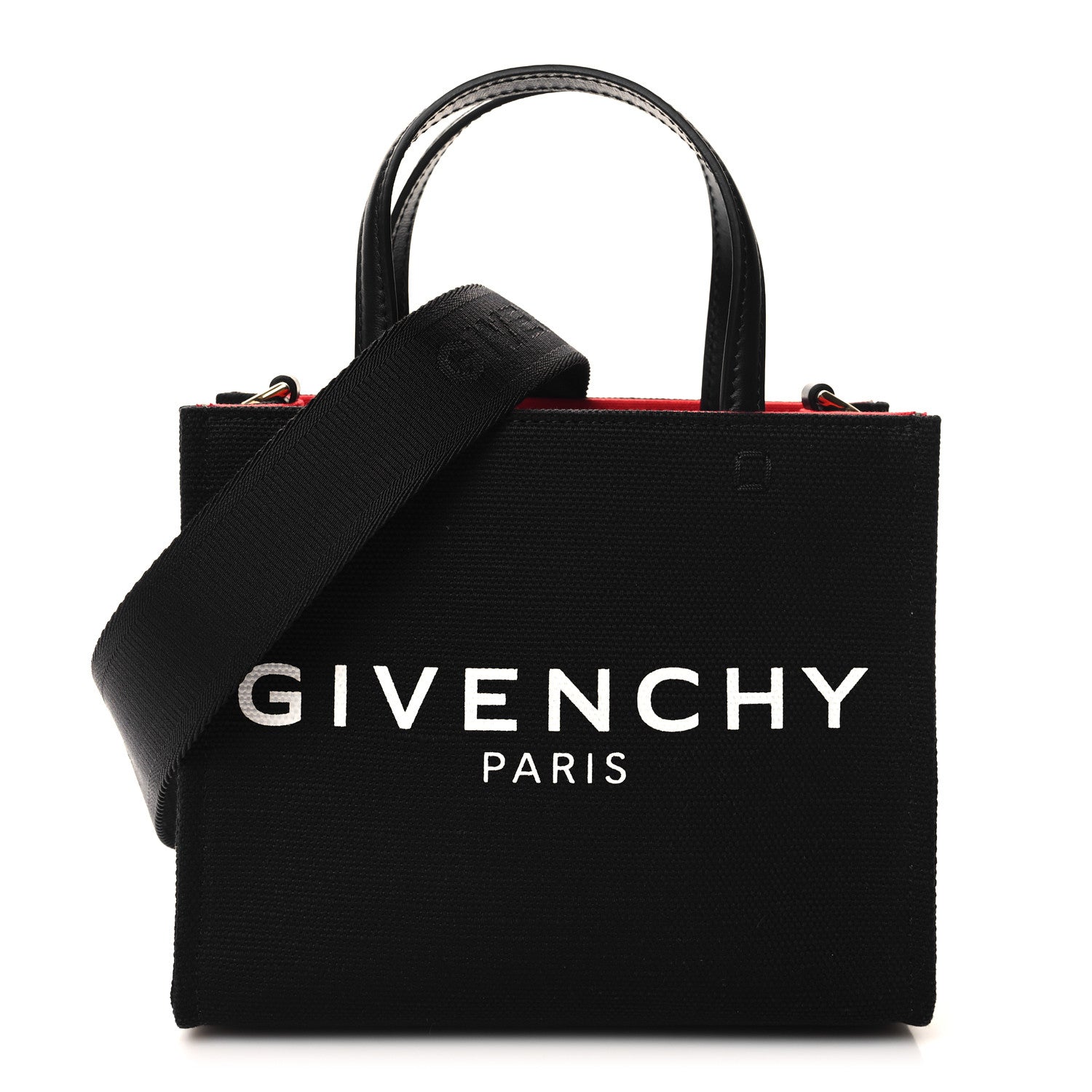 Givenchy Canvas Mini Bond Shopper Tote Black 1 of 10