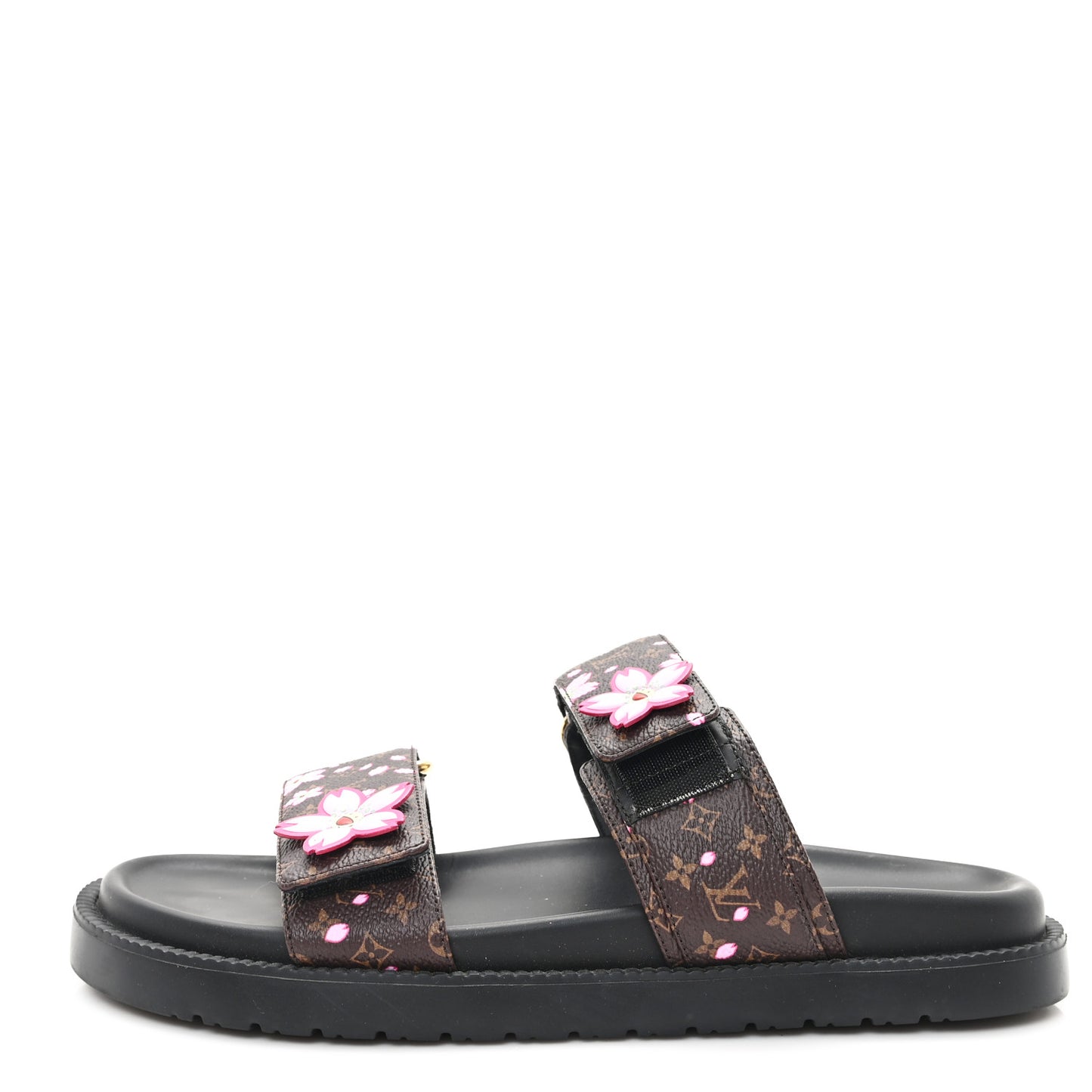 LV X TM Monogram LV Sunset Flat Comfort Mule 39 Sakura Brown