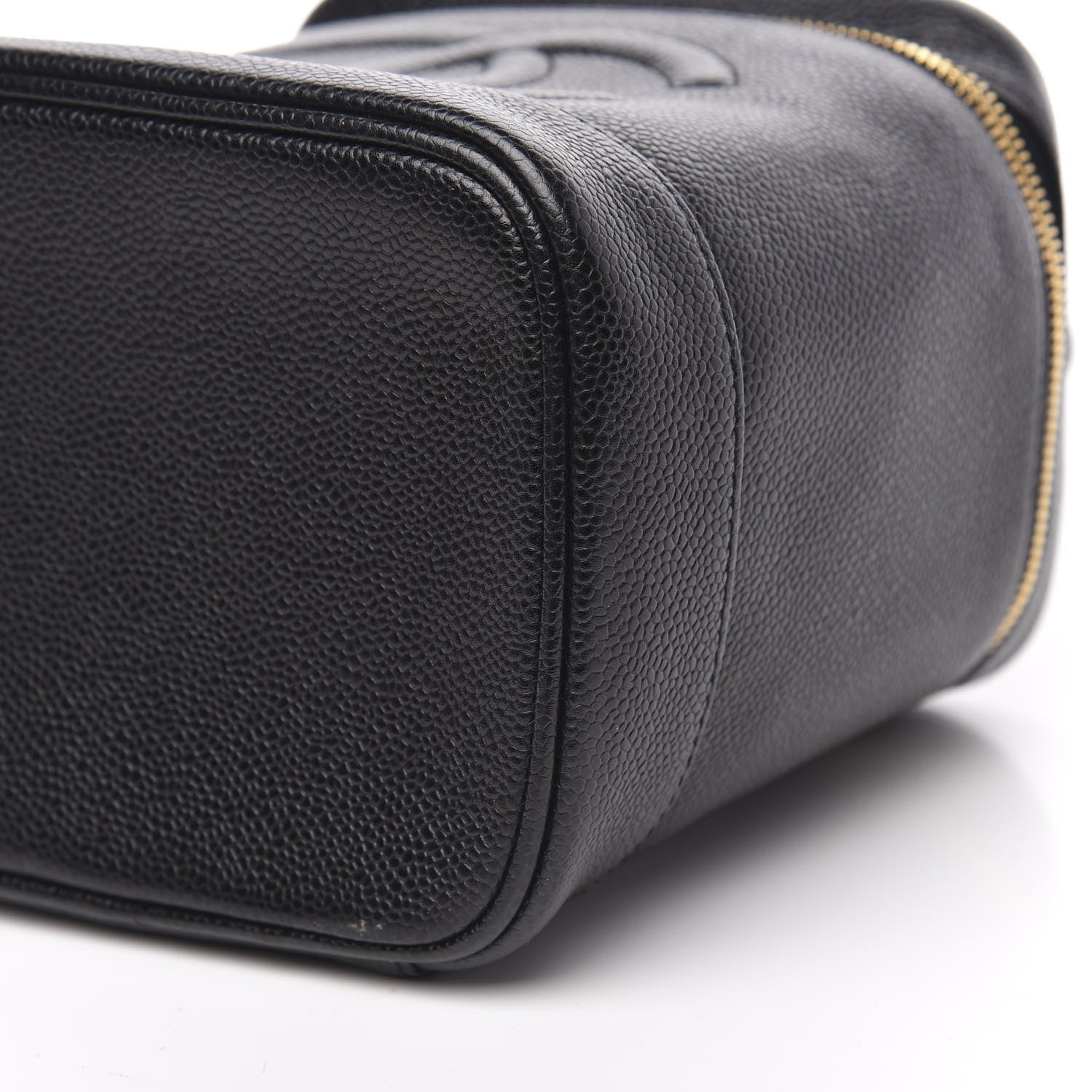 Chanel Caviar Vanity Cosmetic Case Black 11 of 11