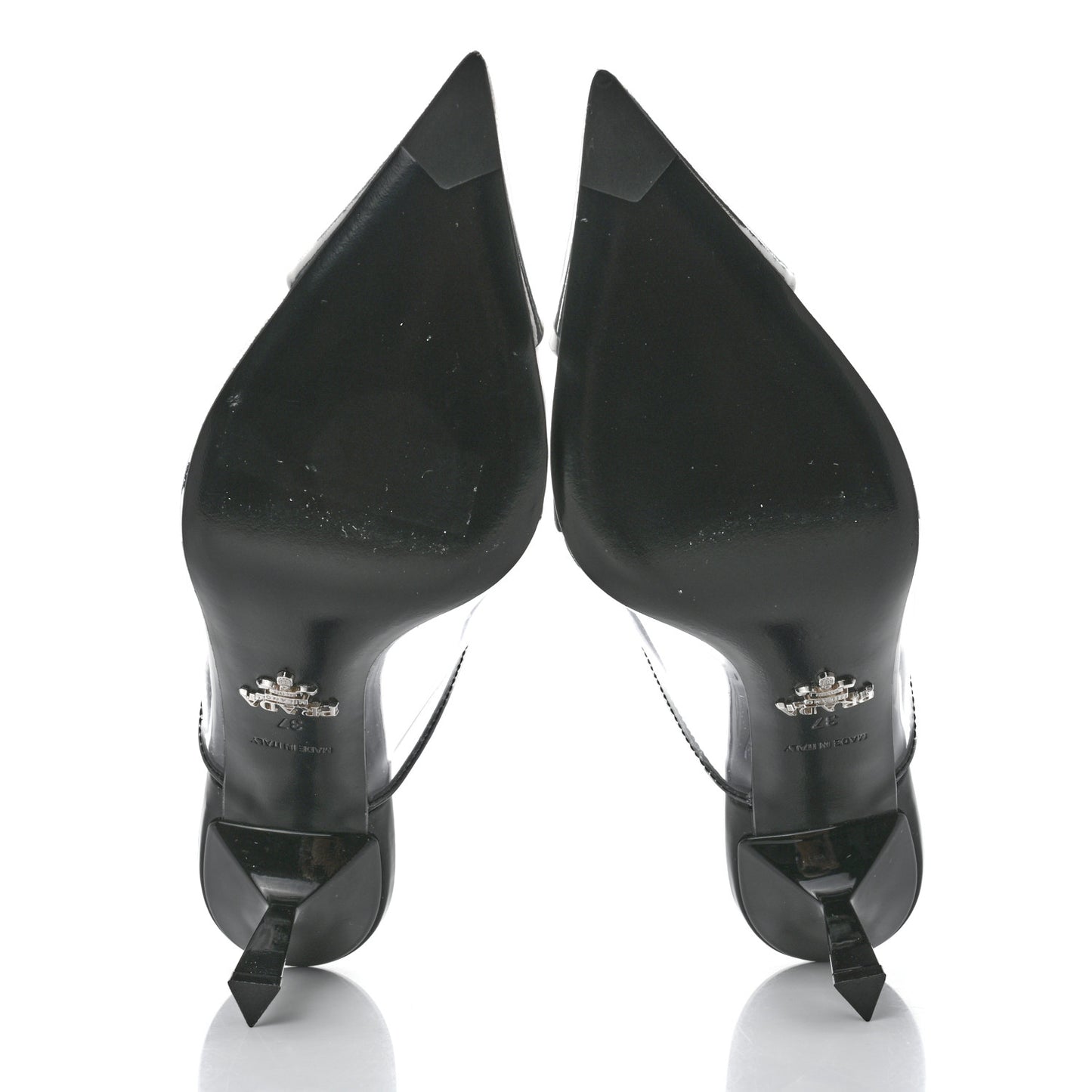 Plexiglass Vernice Metal Triangle Logo Modellerie 75mm Mules 37 Black