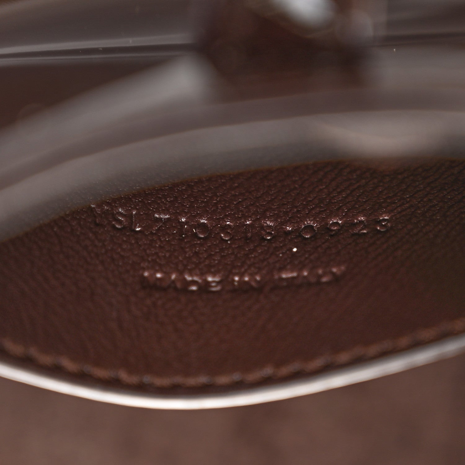 Saint Laurent Patent Calfskin Le 5 A 7 Mini Hobo Spicy Chocolate 7 of 10