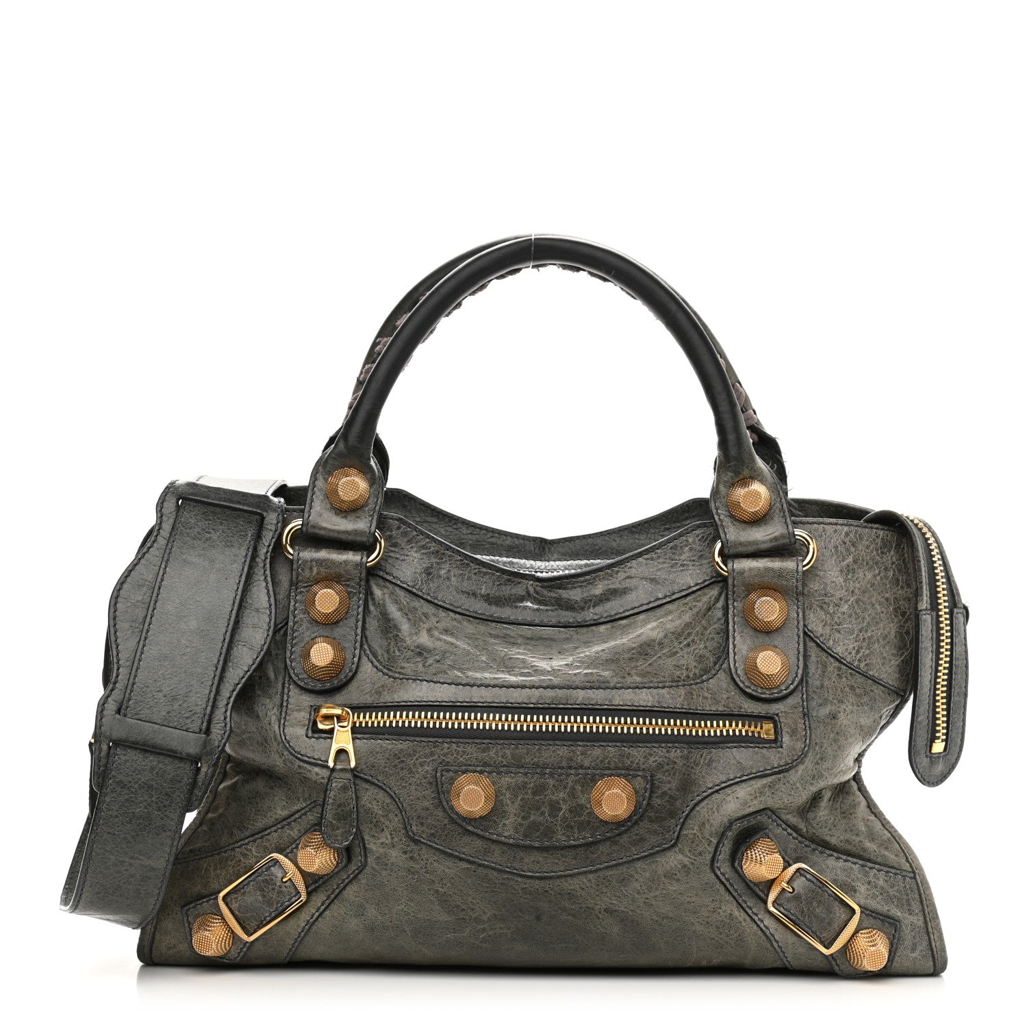 Balenciaga Agneau Giant 21 Gold Hardware City Anthracite 1 of 16