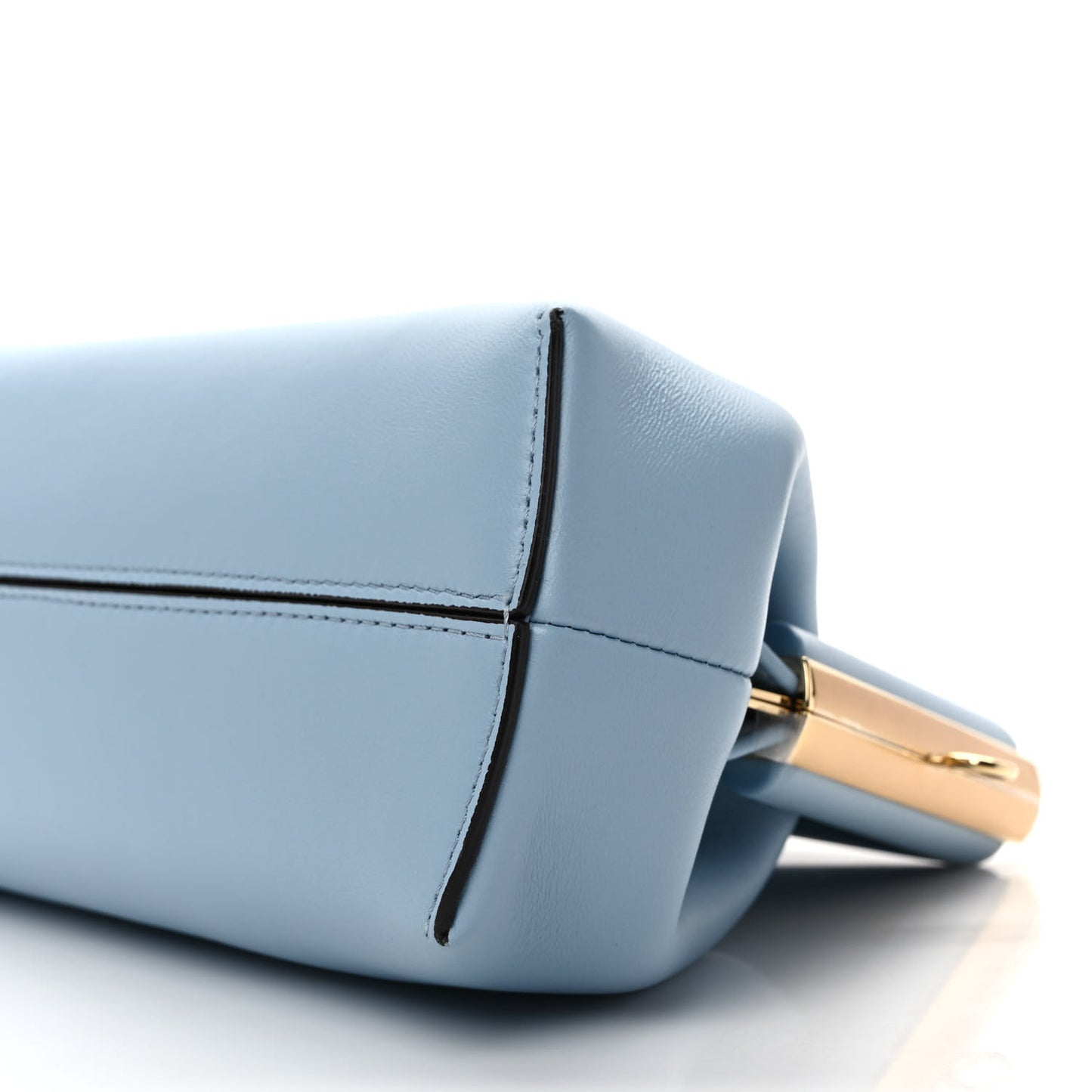 Shiny Nappa Small Fendi First Azzurro Baby
