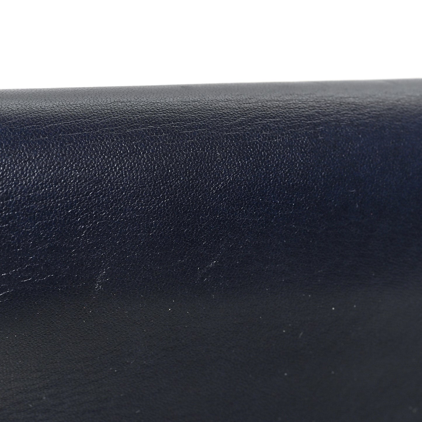 Lambskin Quilted CC Unchained Clutch Navy