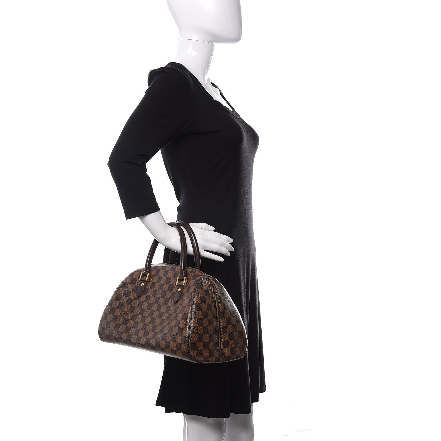Louis Vuitton Damier Ebene Ribera MM 2 of 14
