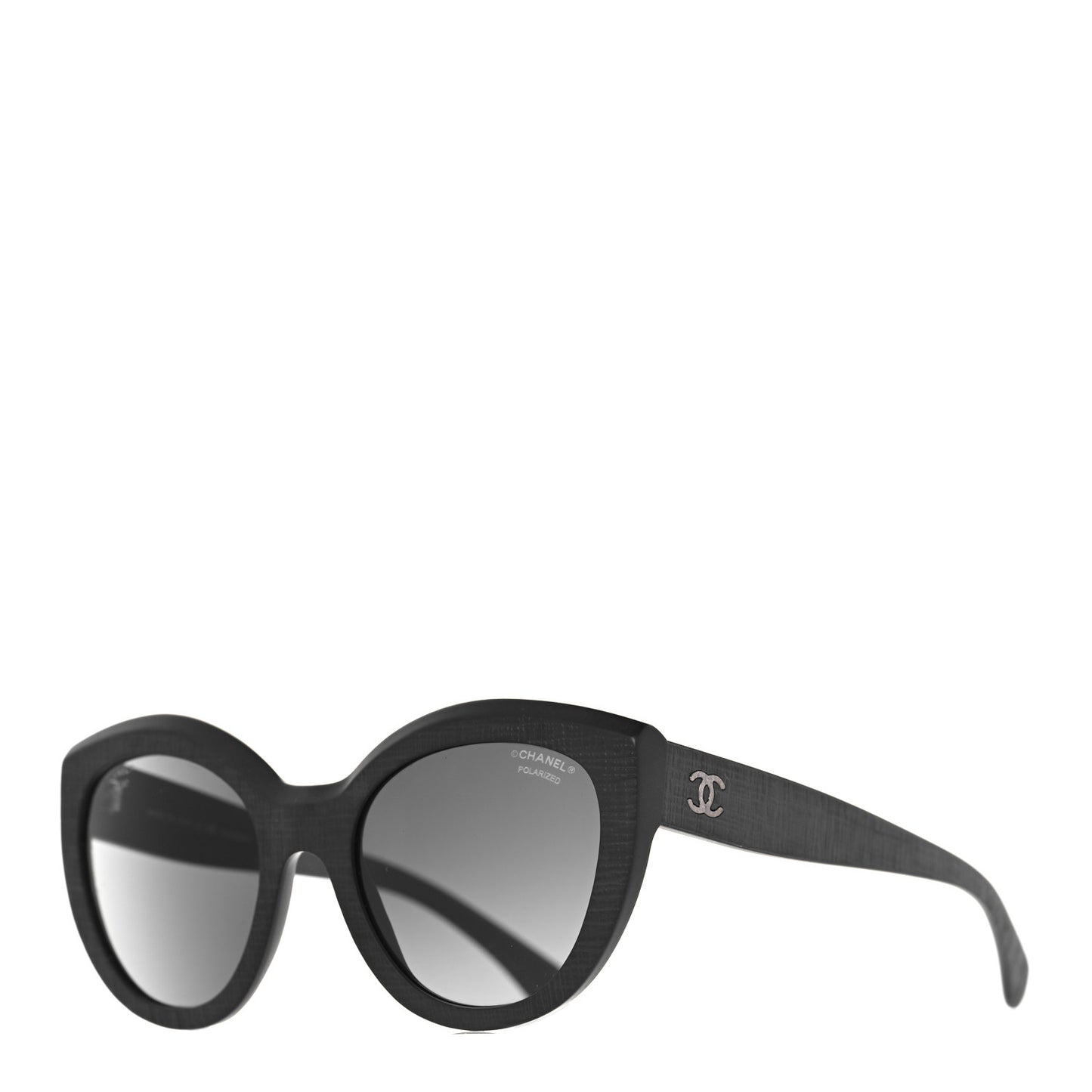 Acetate Polarized Butterfly Signature Sunglasses 5331 Black