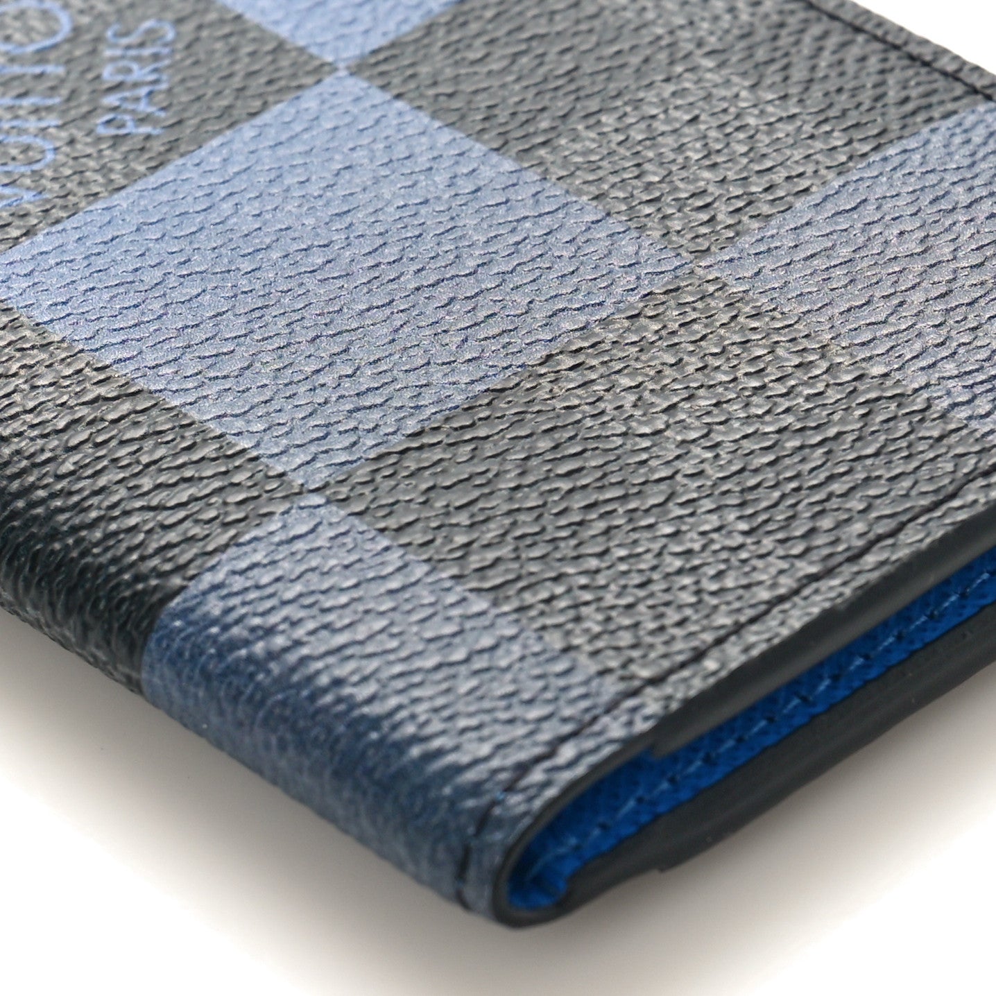 Damier Graphite Giant Pocket Organizer Blue