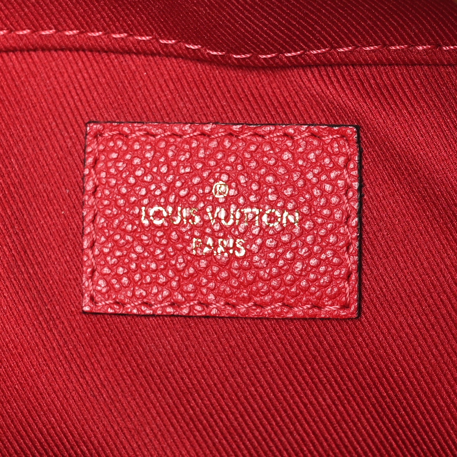 Louis Vuitton Empreinte Saintonge Scarlet 6 of 9