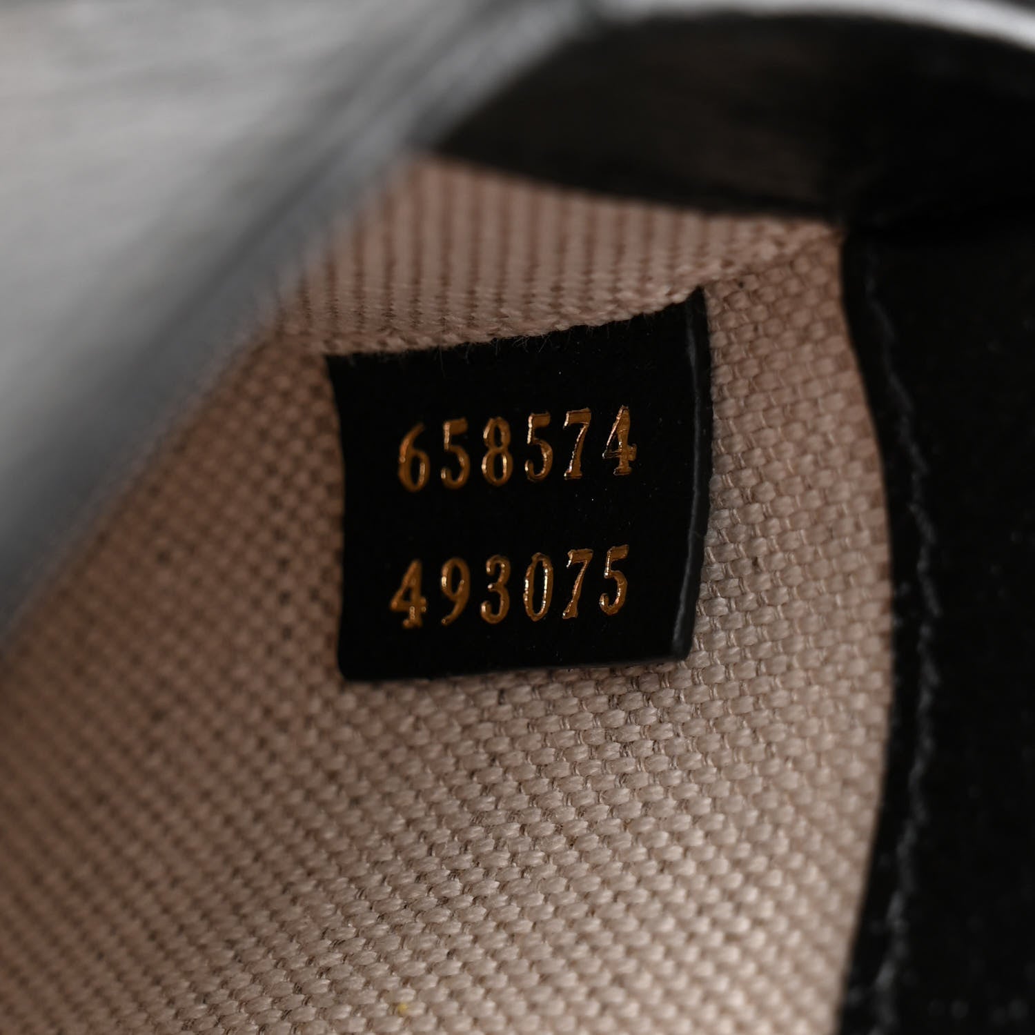 Gucci X ADIDAS Textured Dollar Calfskin Web Trefoil Mini Horsebit 1955 Shoulder Bag Black Off White 7 of 10