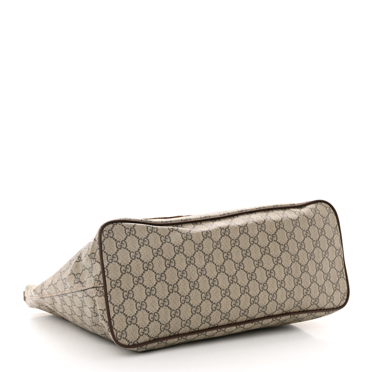 Soft GG Supreme Monogram Courrier Medium Crossbody Tote Beige New Acero