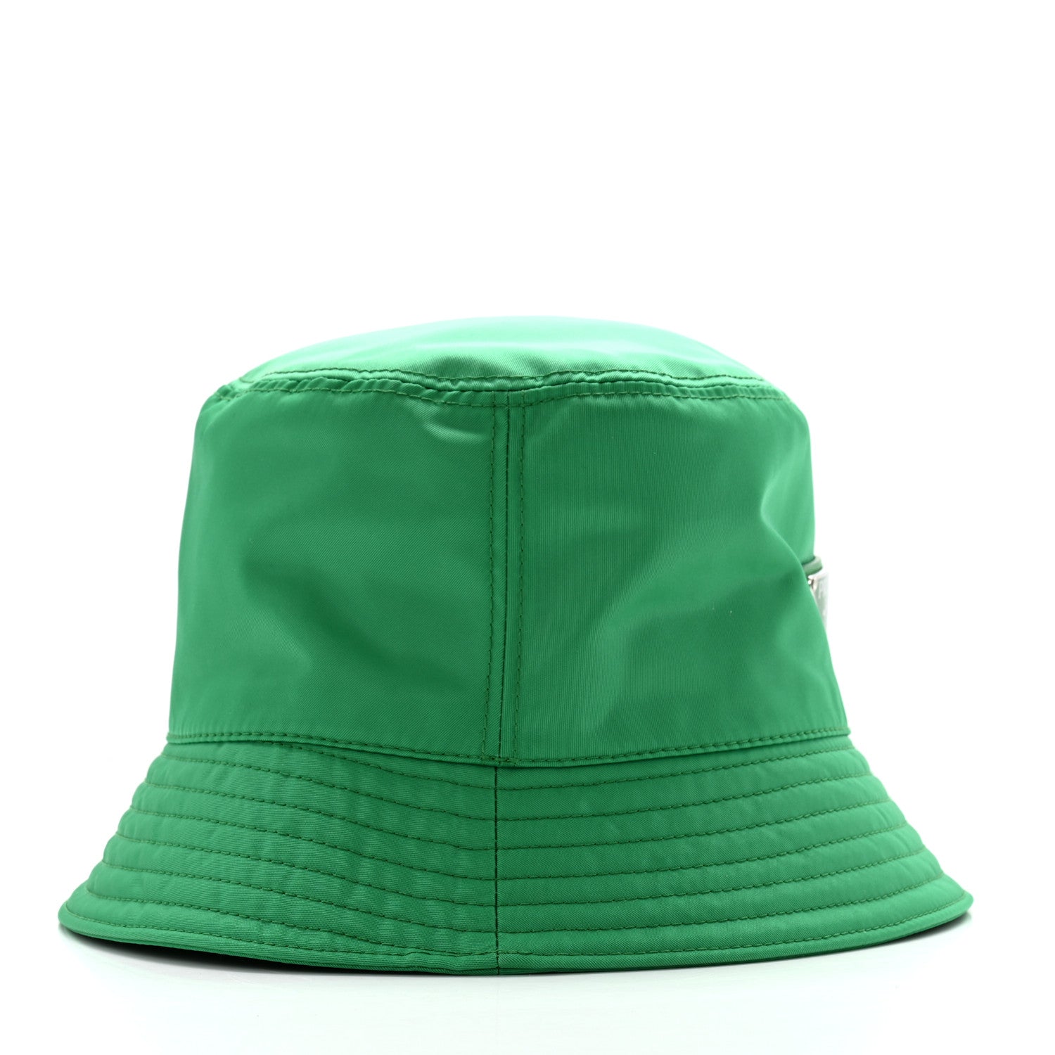 Prada Re-Nylon Triangle Womens Bucket Hat M Menta 5 of 10