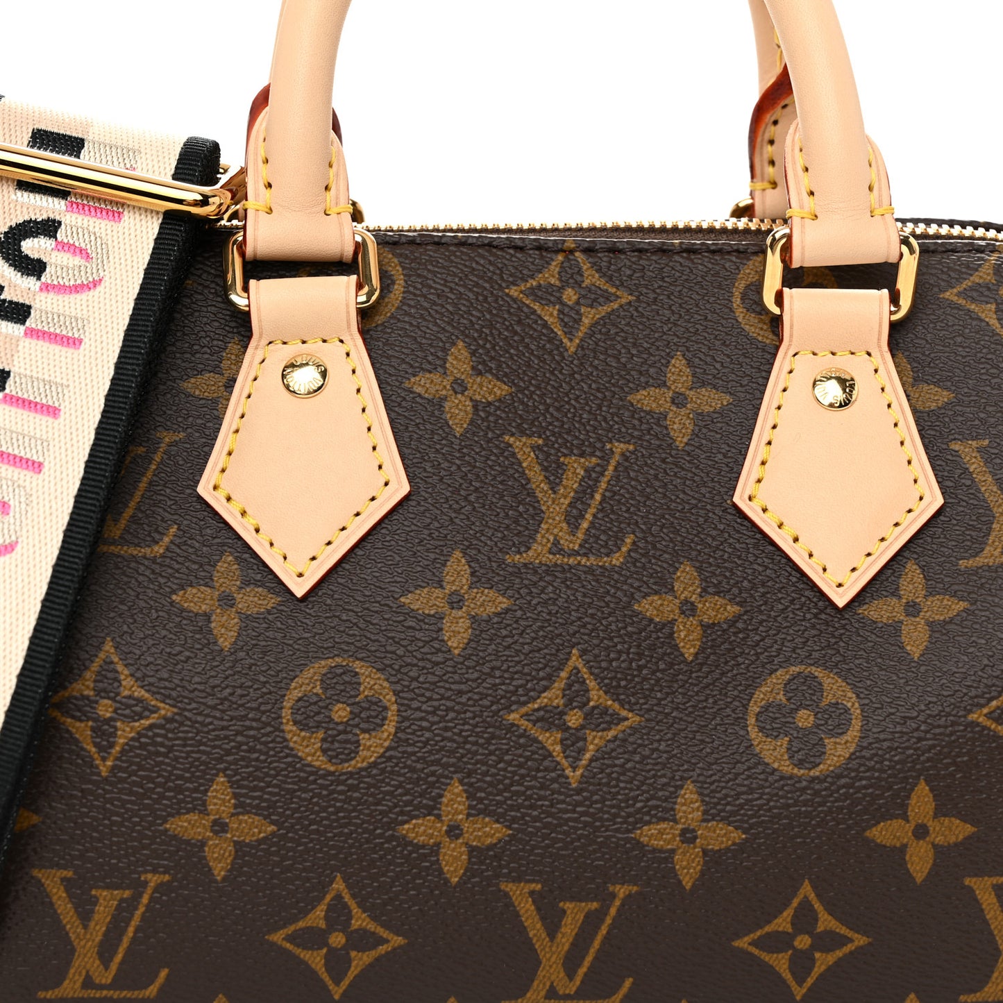 Monogram Speedy Bandouliere 20 Black