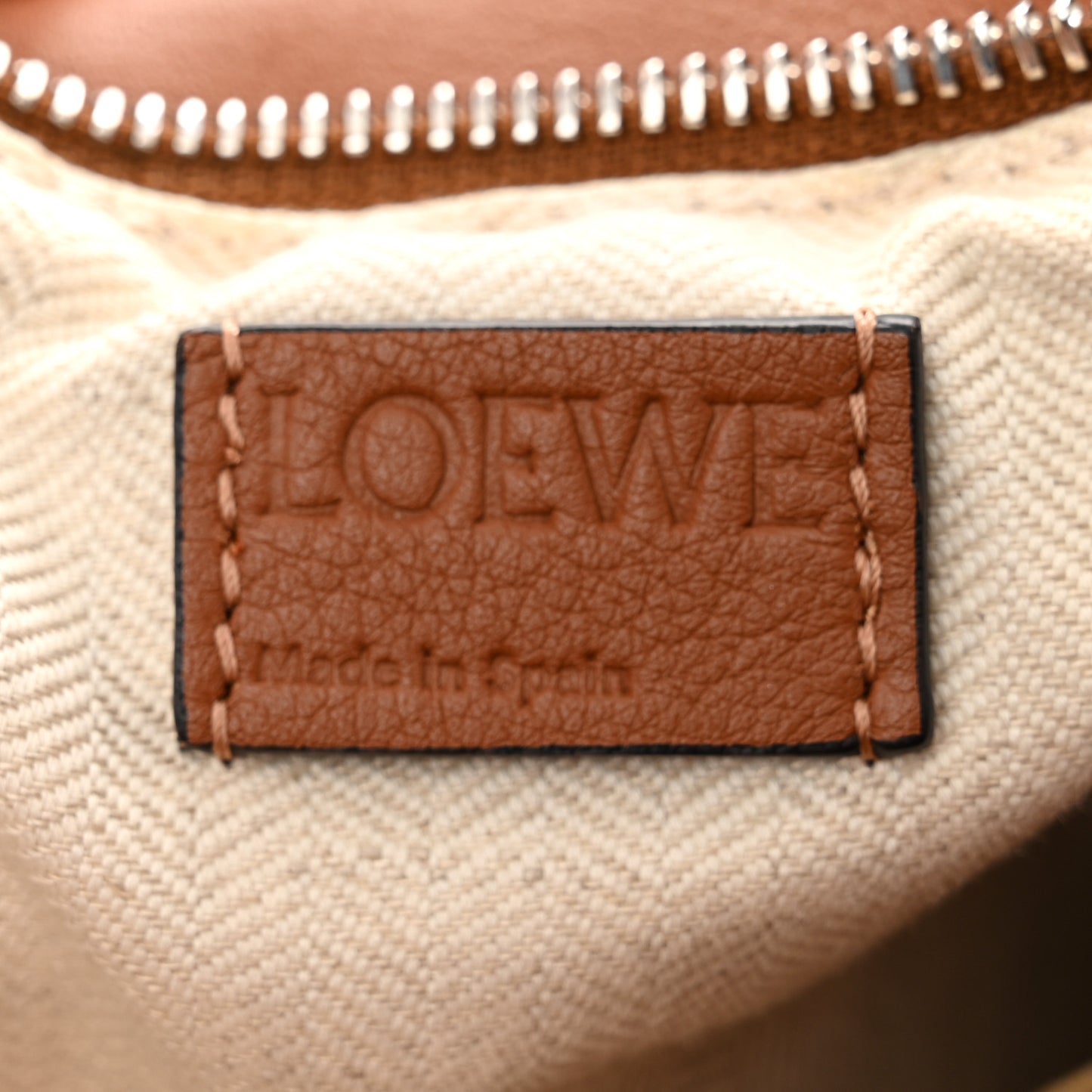 Calfskin Small Puzzle Bag Tan