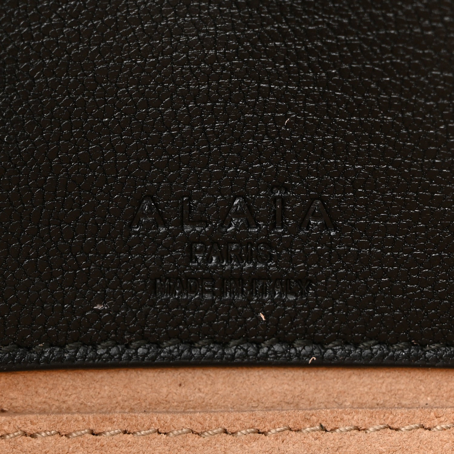 Alaia Goatskin Small Le Teckel Bag Black 8 of 11