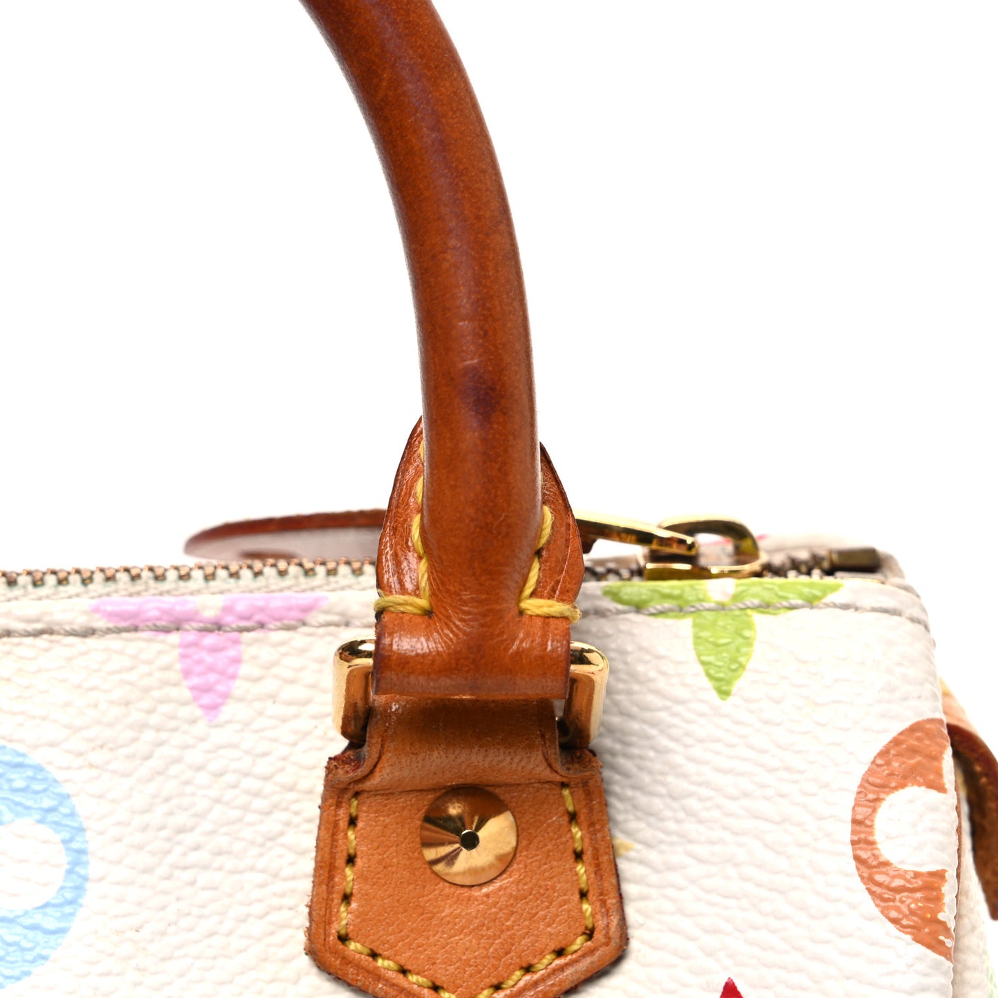 Monogram Multicolor Mini Sac HL Speedy White