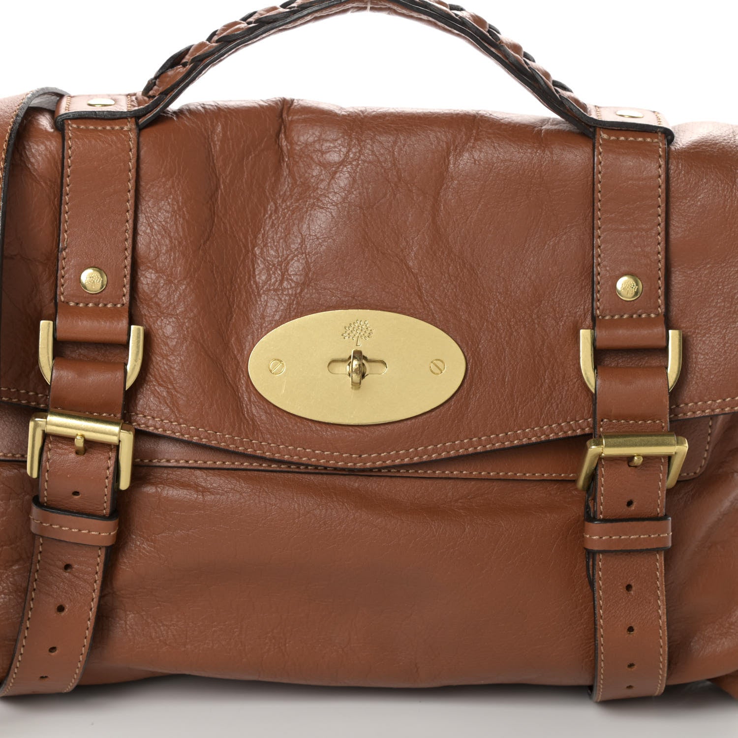 Mulberry Soft Buffalo Medium Alexa Oak 7 of 9