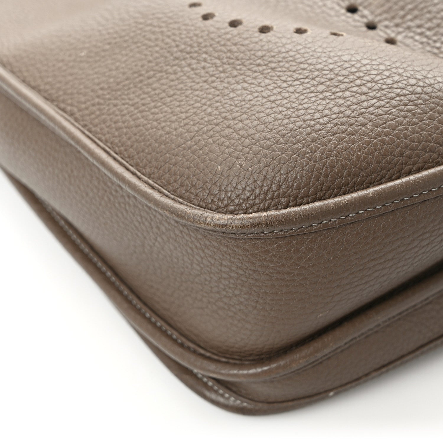 Hermes Taurillon Clemence Evelyne III PM Etoupe 10 of 12