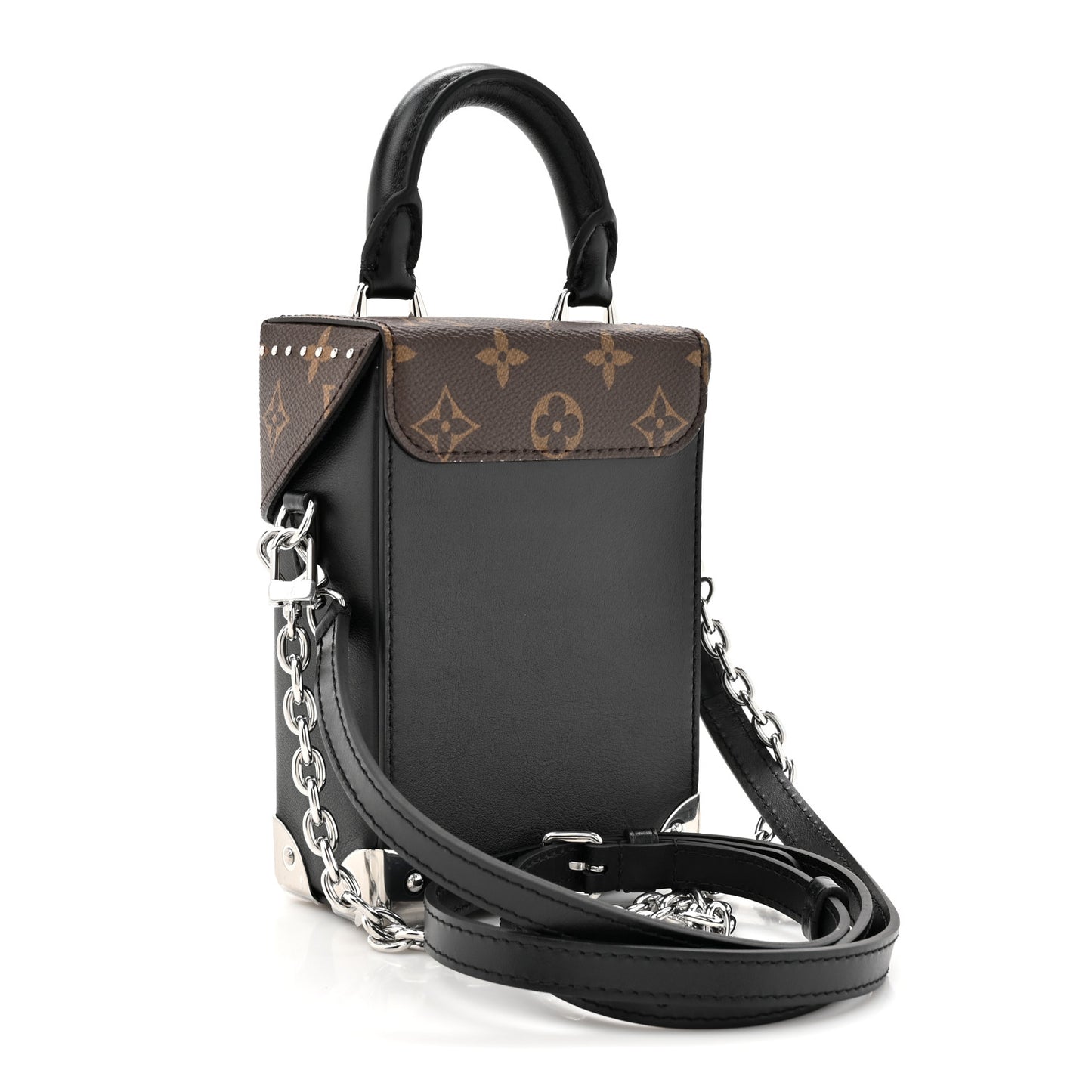 Calfskin Monogram Camera Box Vibe Black