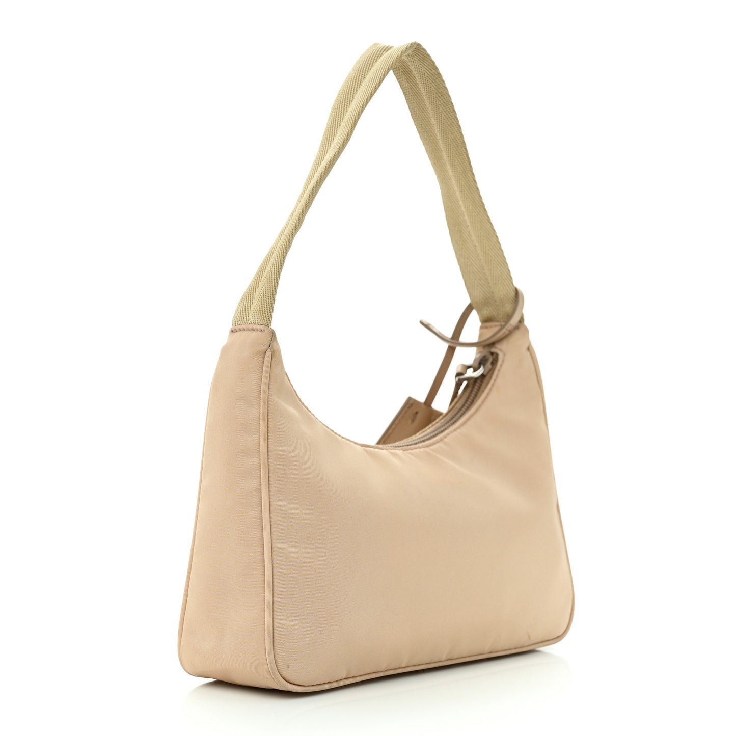 Re-Nylon Saffiano Mini Re-Edition 2000 Bag Deserto