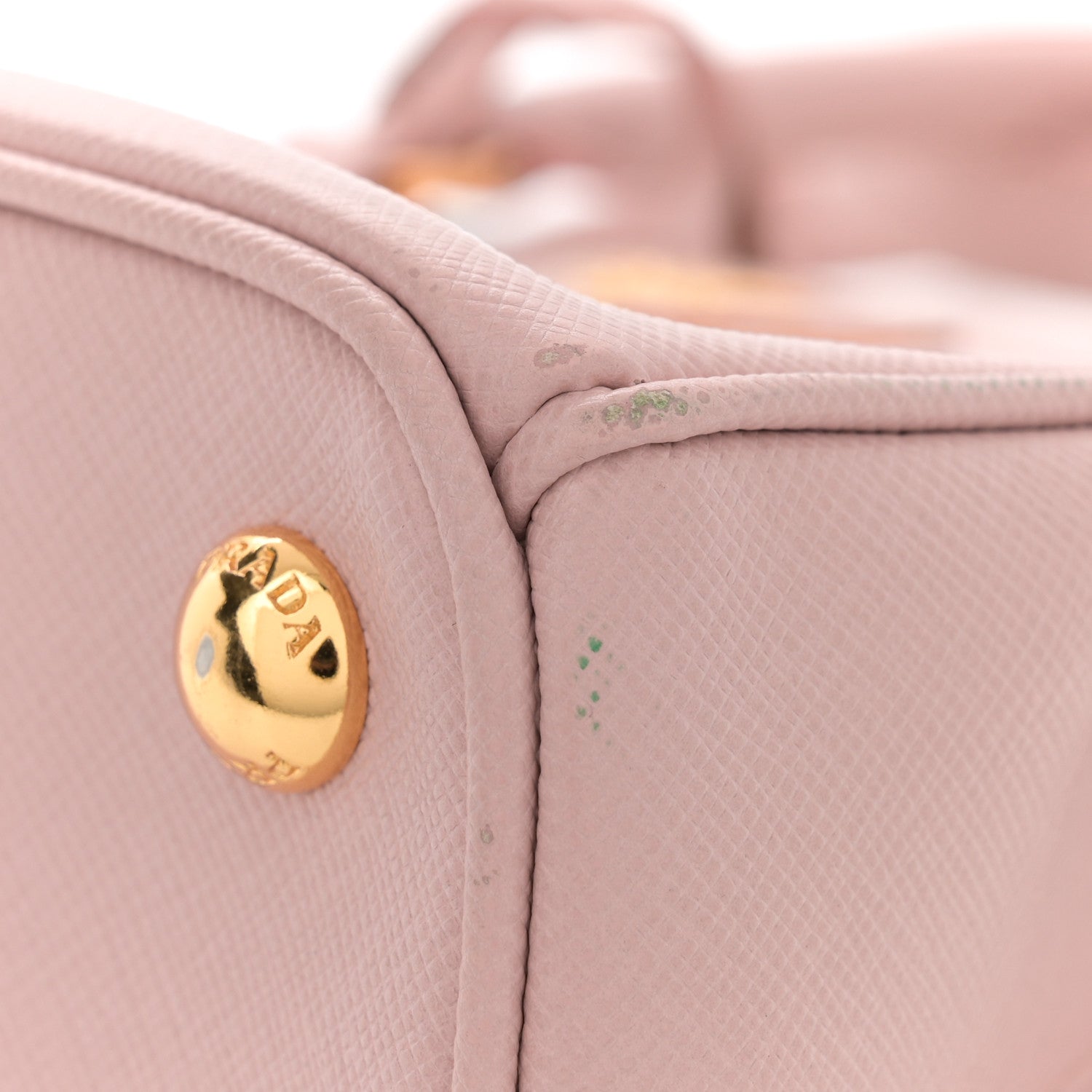 Prada Saffiano Mini Galleria Double Zip Tote Orchidea 18 of 19