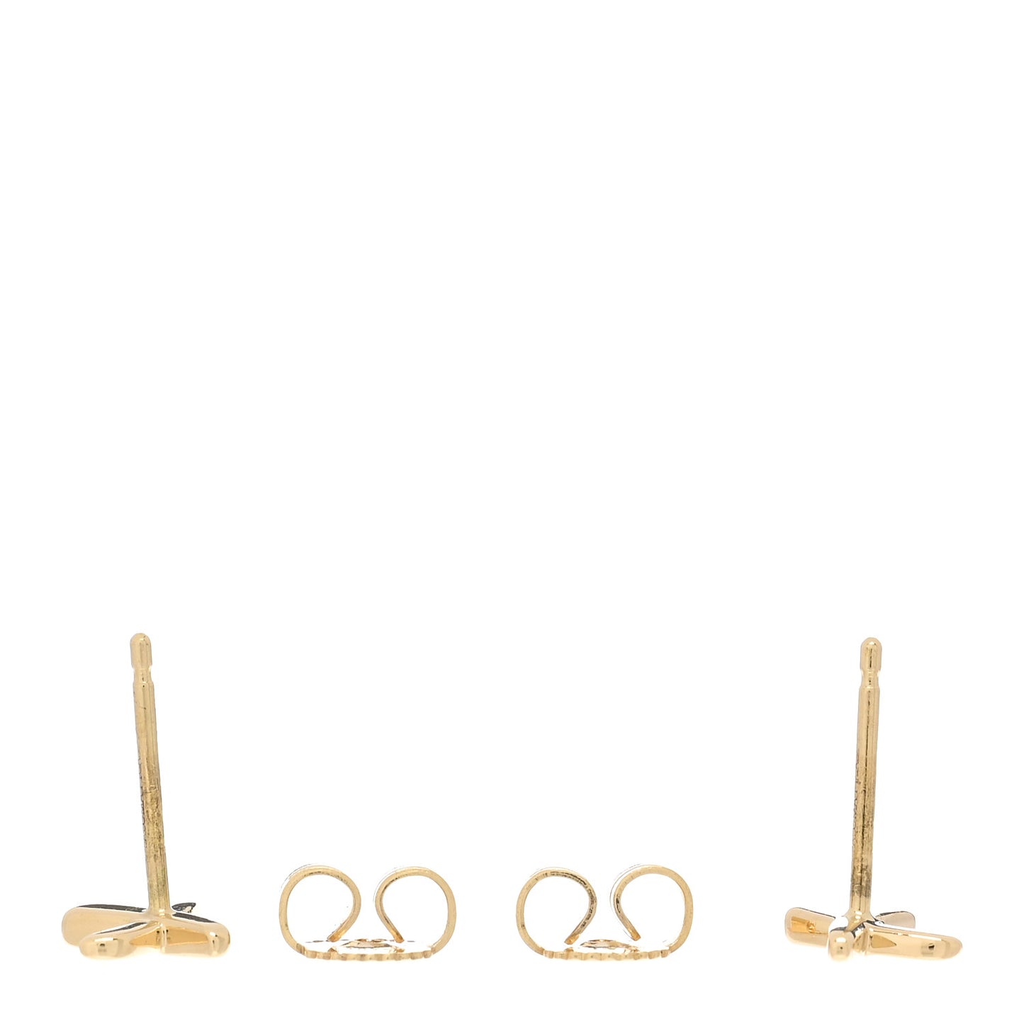 18K Yellow Gold Mini Paloma's Graffiti X Earrings