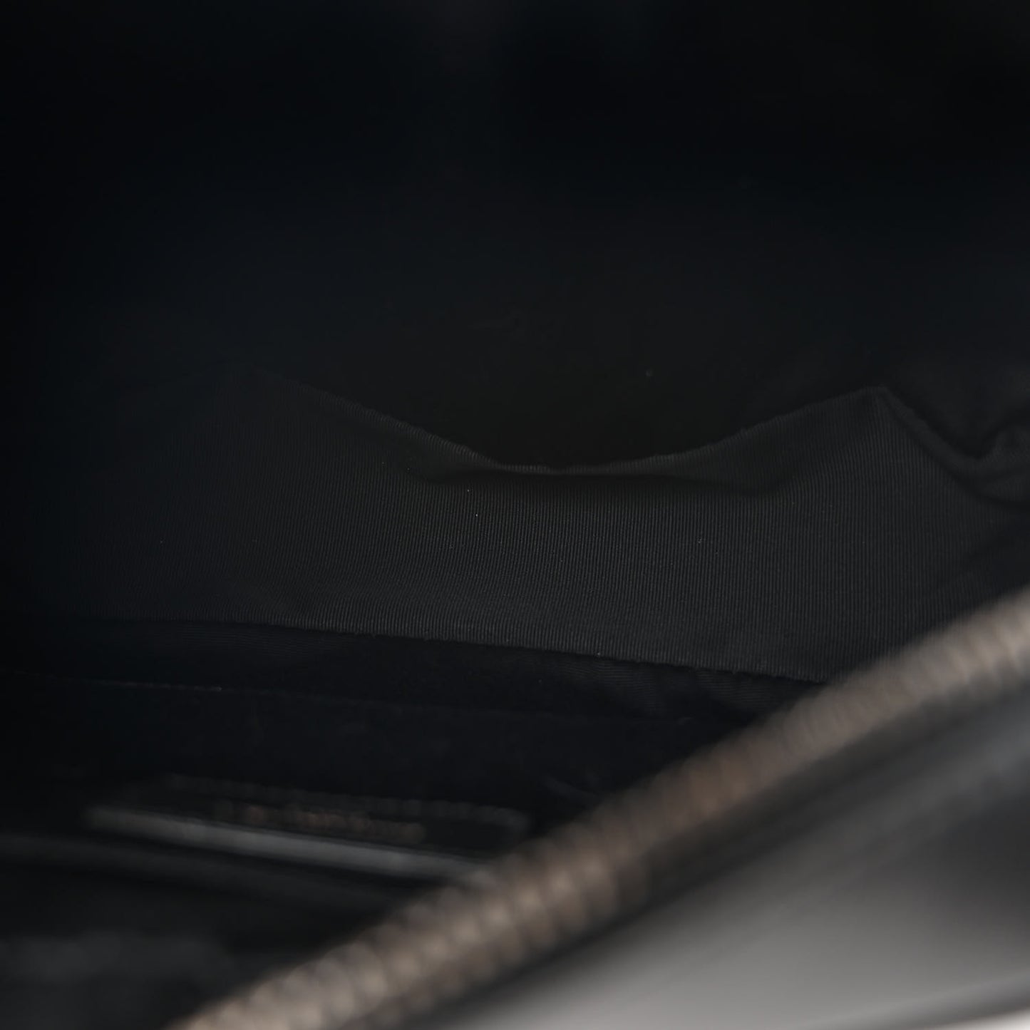 Calfskin Matelasse Monogram Lou Camera Bag Black