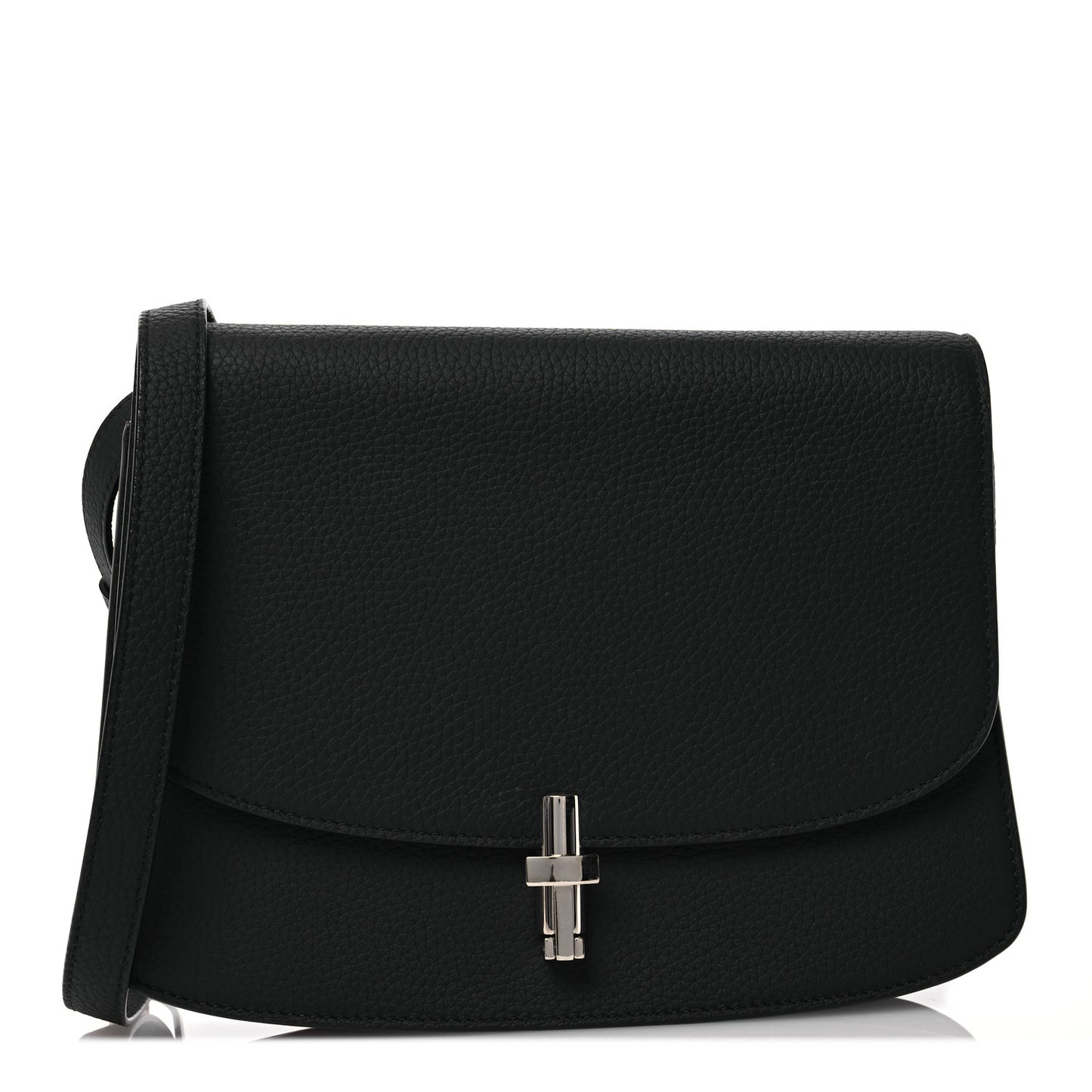 Grained Calfskin The Sofia 10 Crossbody Black