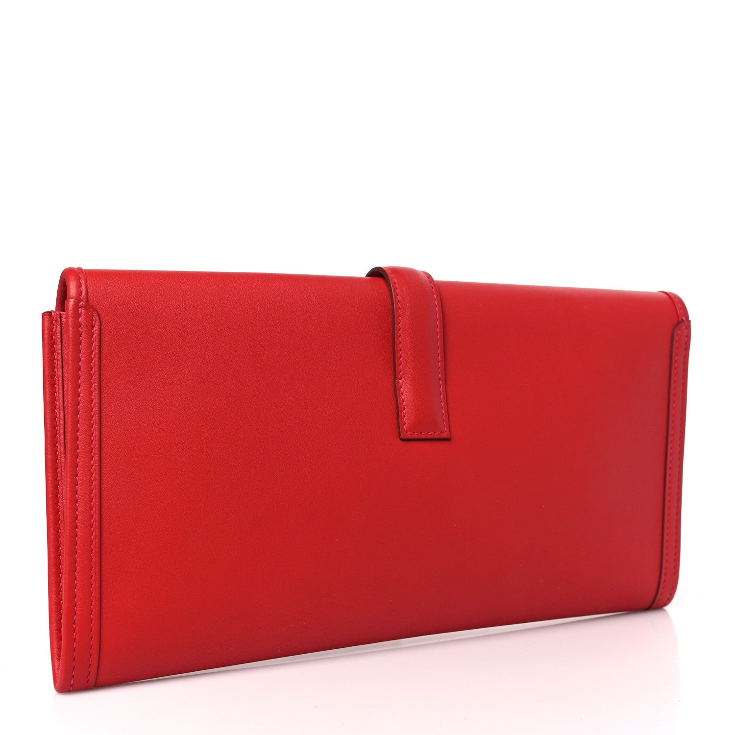 Hermes Swift Jige Elan 29 Clutch Rouge Casaque 3 of 9