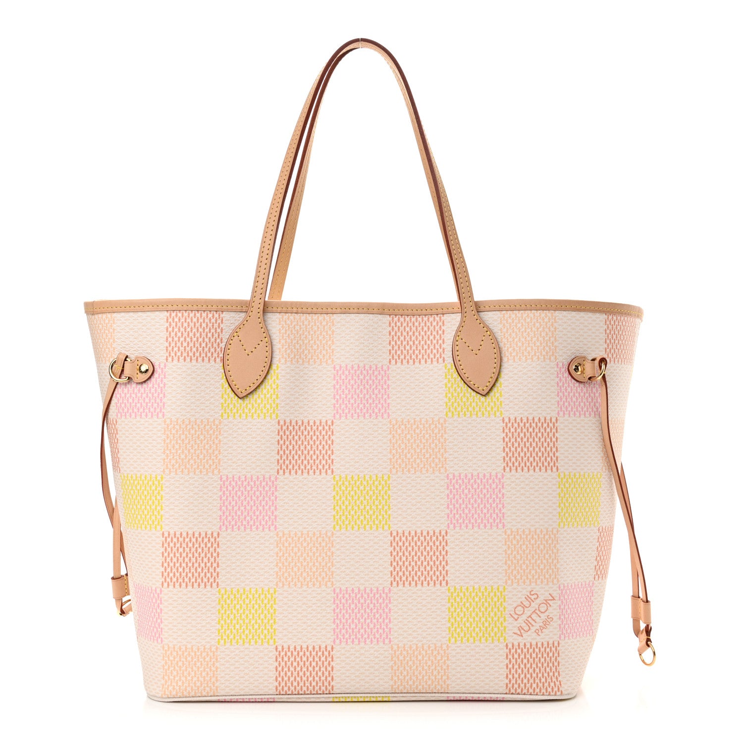 Louis Vuitton Damier Giant Neverfull MM Peach 1 of 12