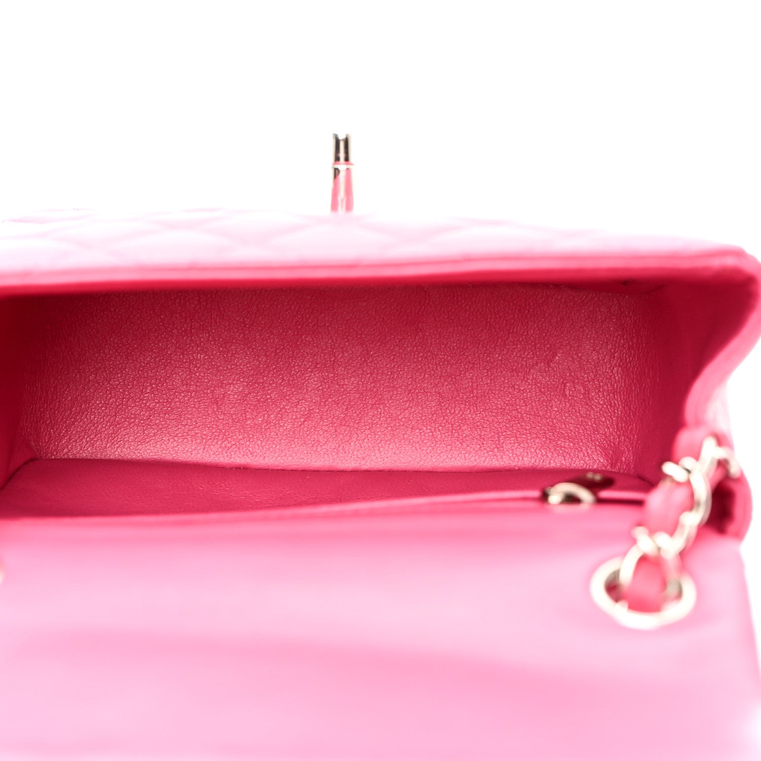 Chanel Lambskin Quilted Mini Square Flap Pink 5 of 10